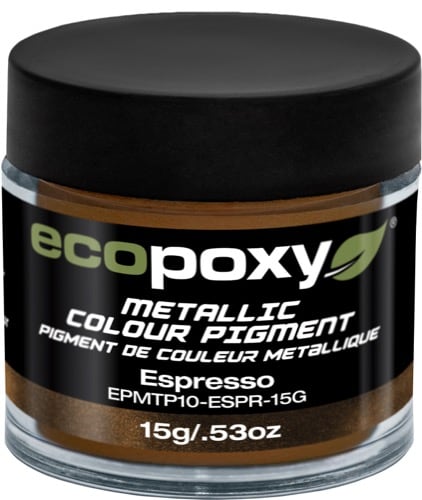 Eco Poxy Metallic Espresso epoxy Pigment