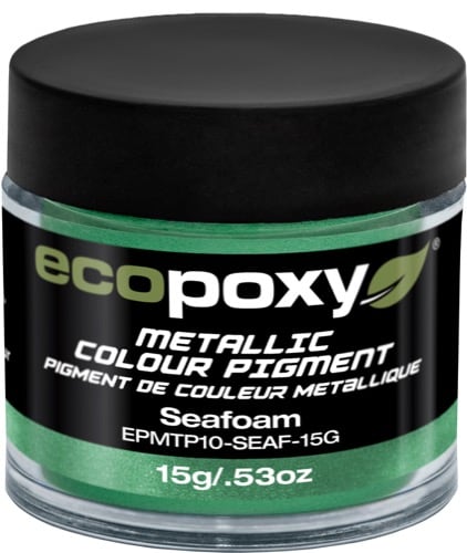 Eco Poxy Metallic Sea Foam epoxy Pigment