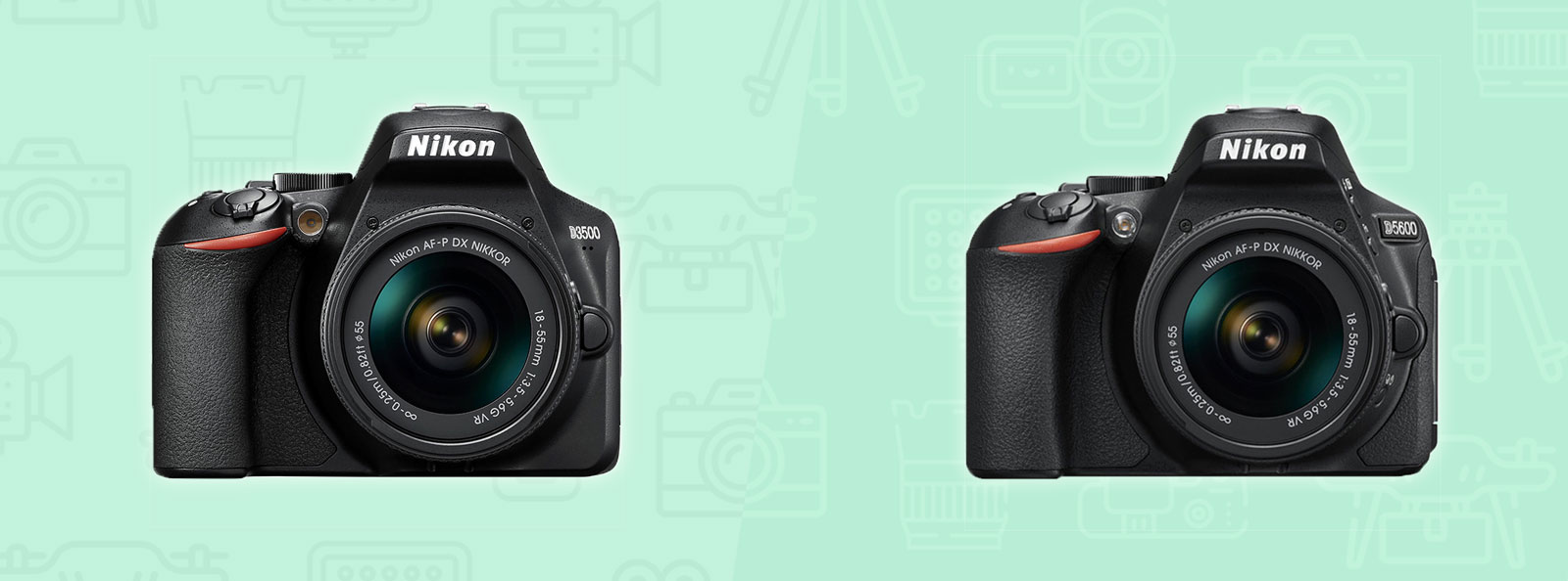 Nikon D3500 vs D5600