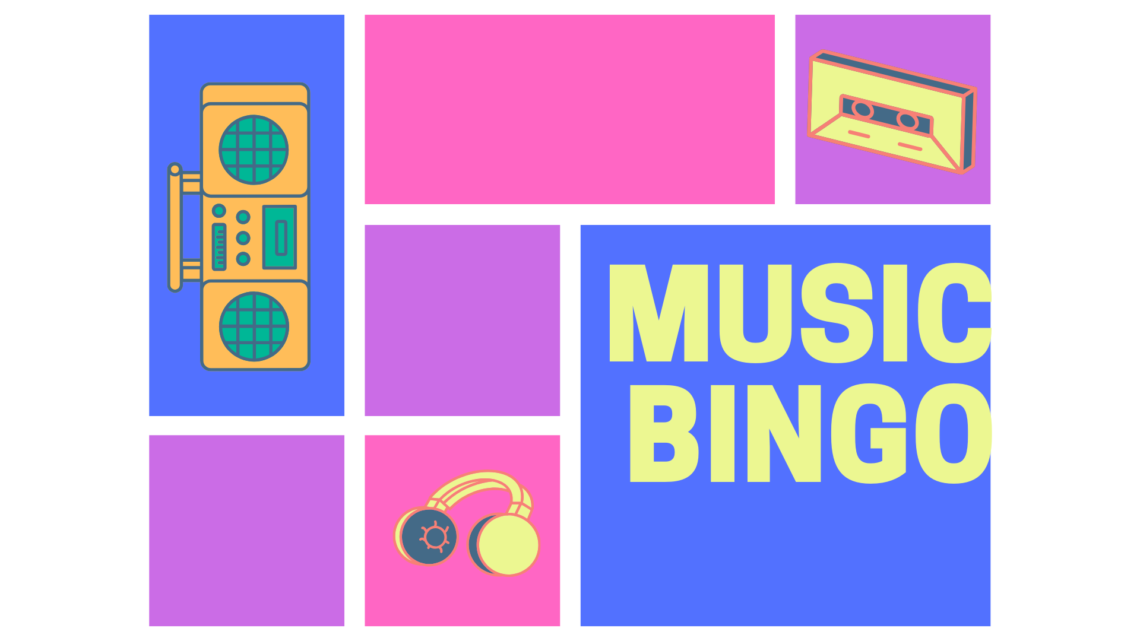 music bingo poster
