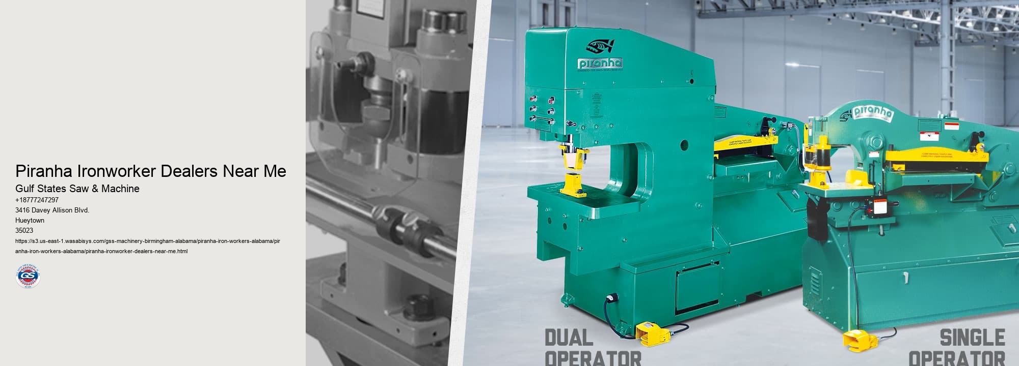 Piranha Ironworker Dealers Near Me