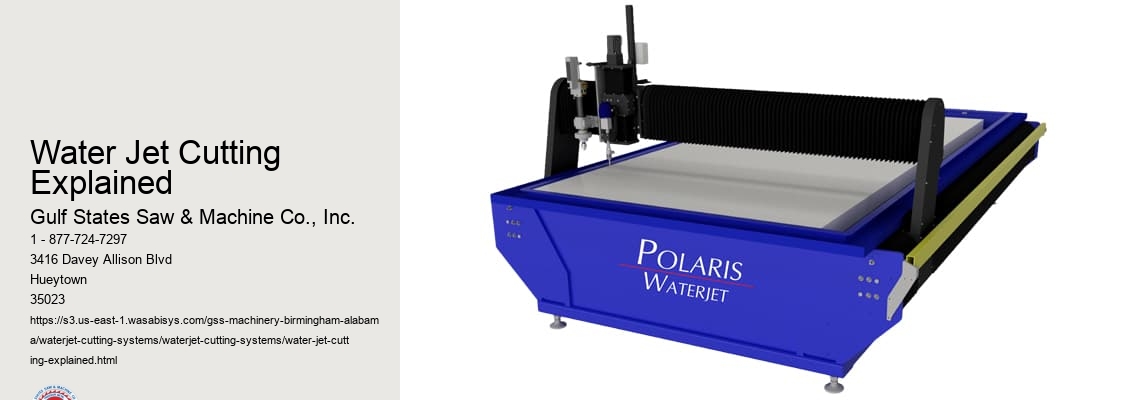 Water Jet Cutting Explained