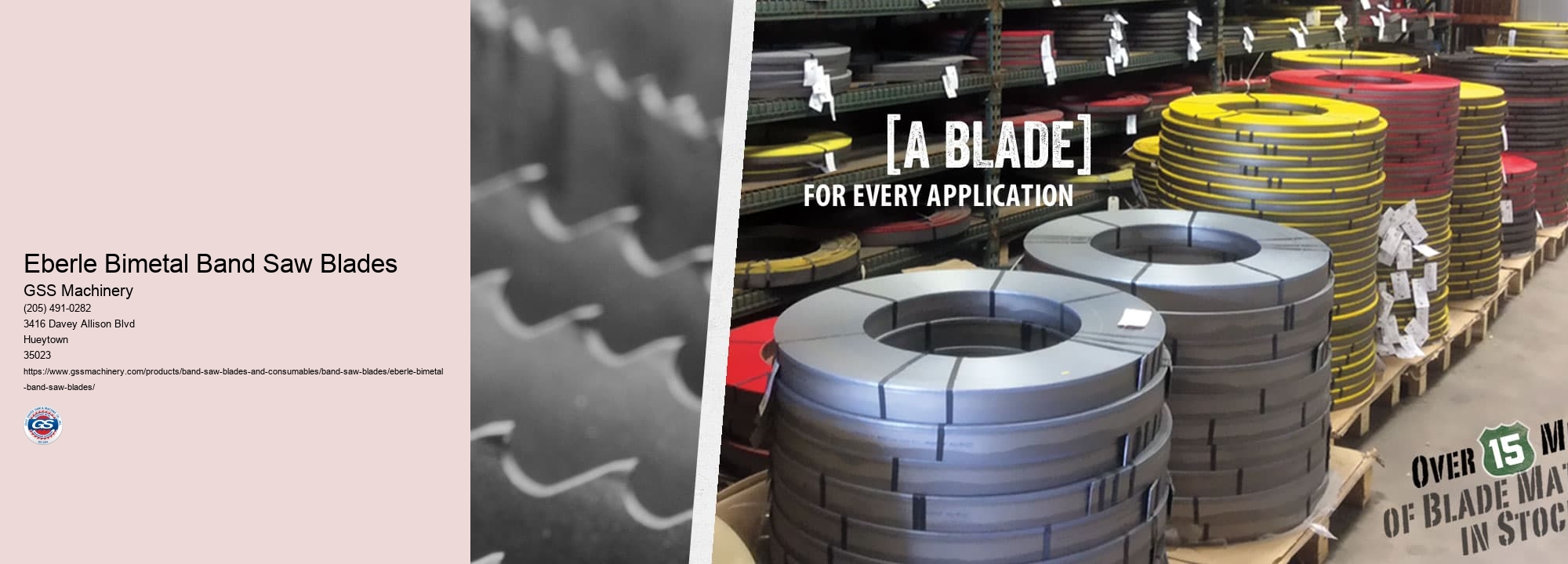 Eberle Bimetal Band Saw Blades