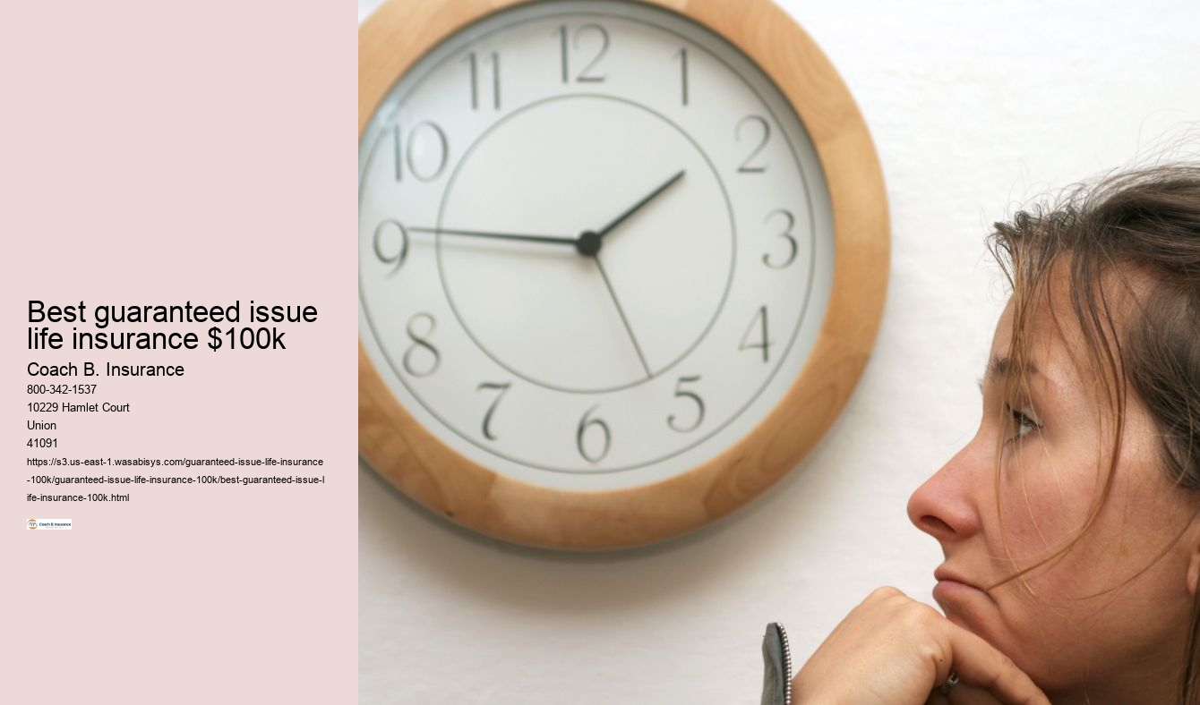 Guaranteed issue life insurance under 40