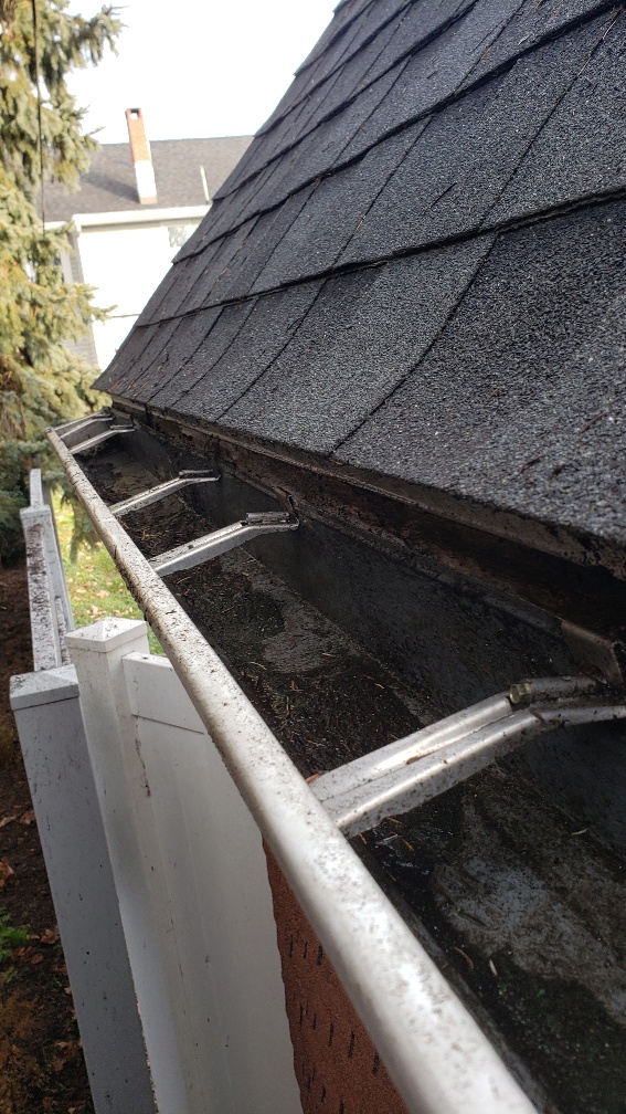 how to clean upvc guttering