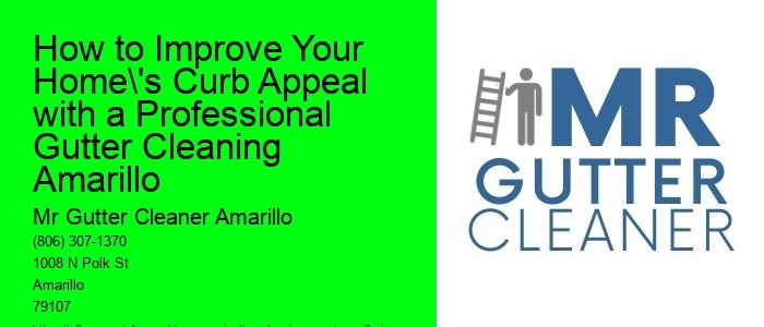 How to Improve Your Home's Curb Appeal with a Professional Gutter Cleaning Amarillo