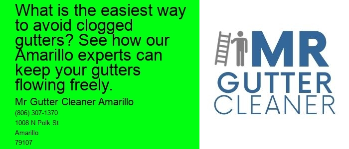 What is the easiest way to avoid clogged gutters? See how our Amarillo experts can keep your gutters flowing freely.