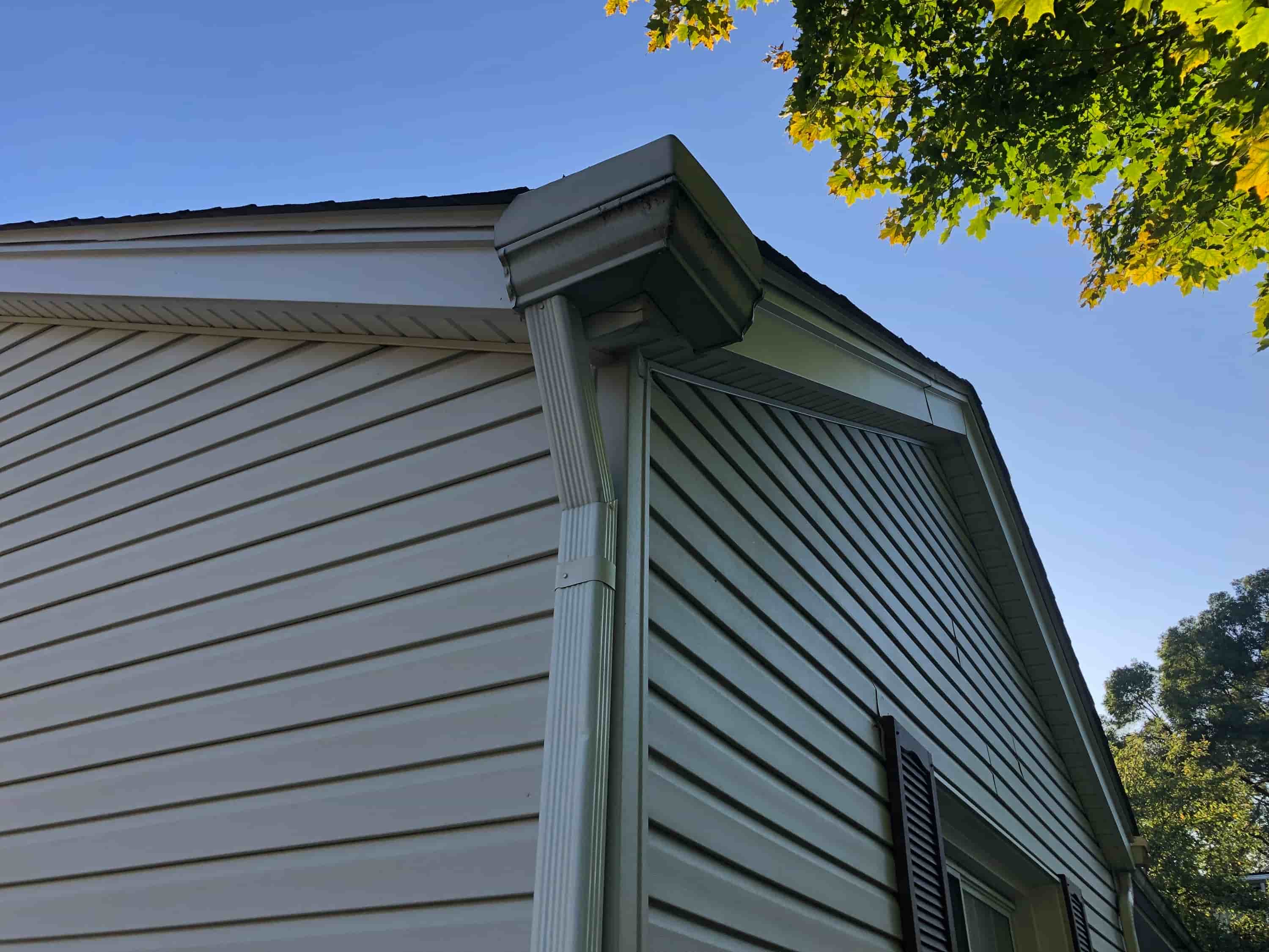 gutter clean out boxes