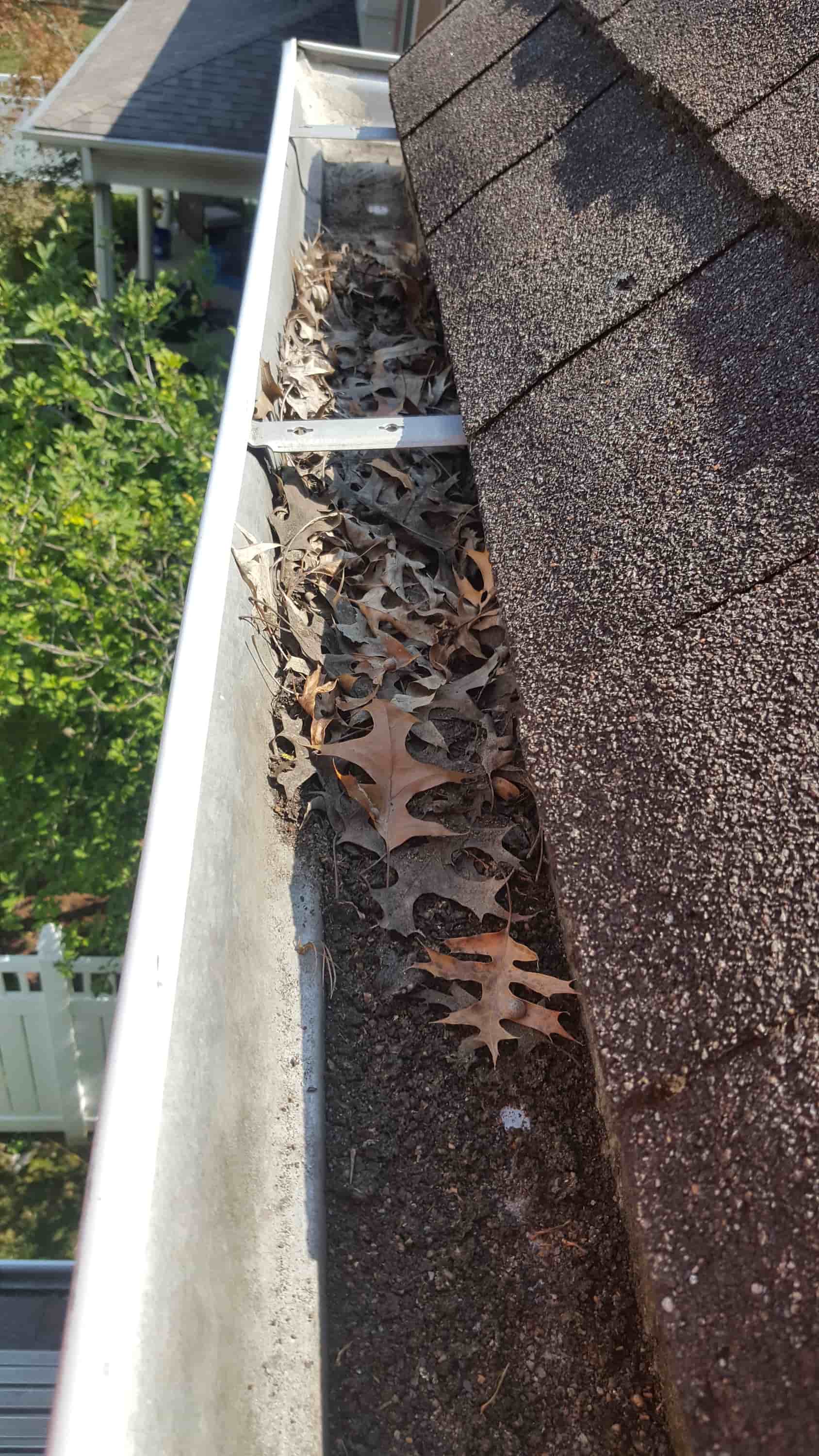gutter and downspout cleaning