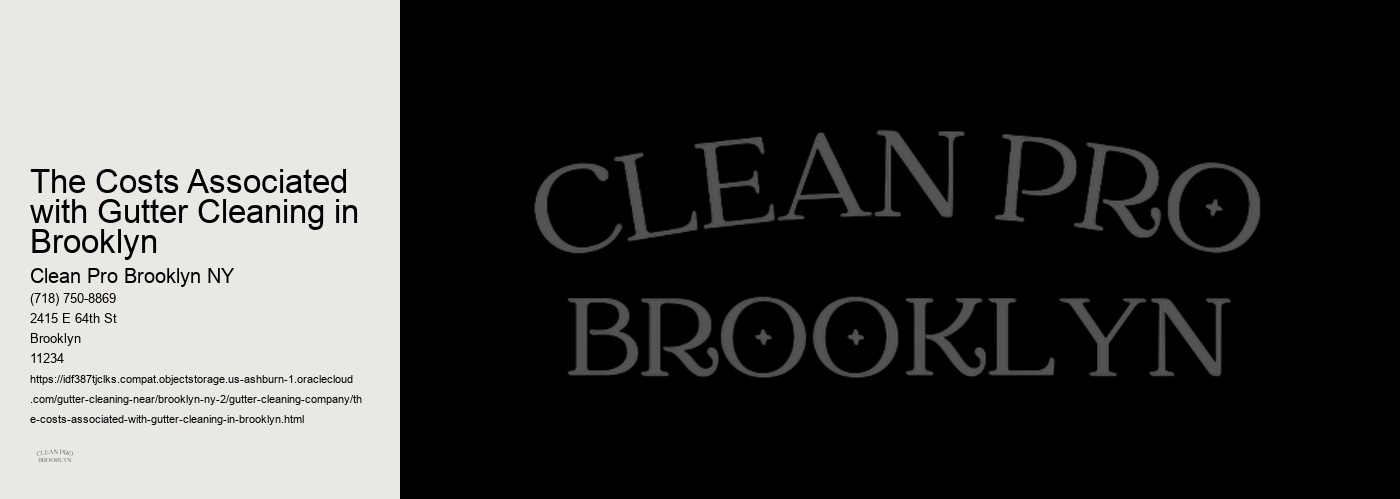The Costs Associated with Gutter Cleaning in Brooklyn 