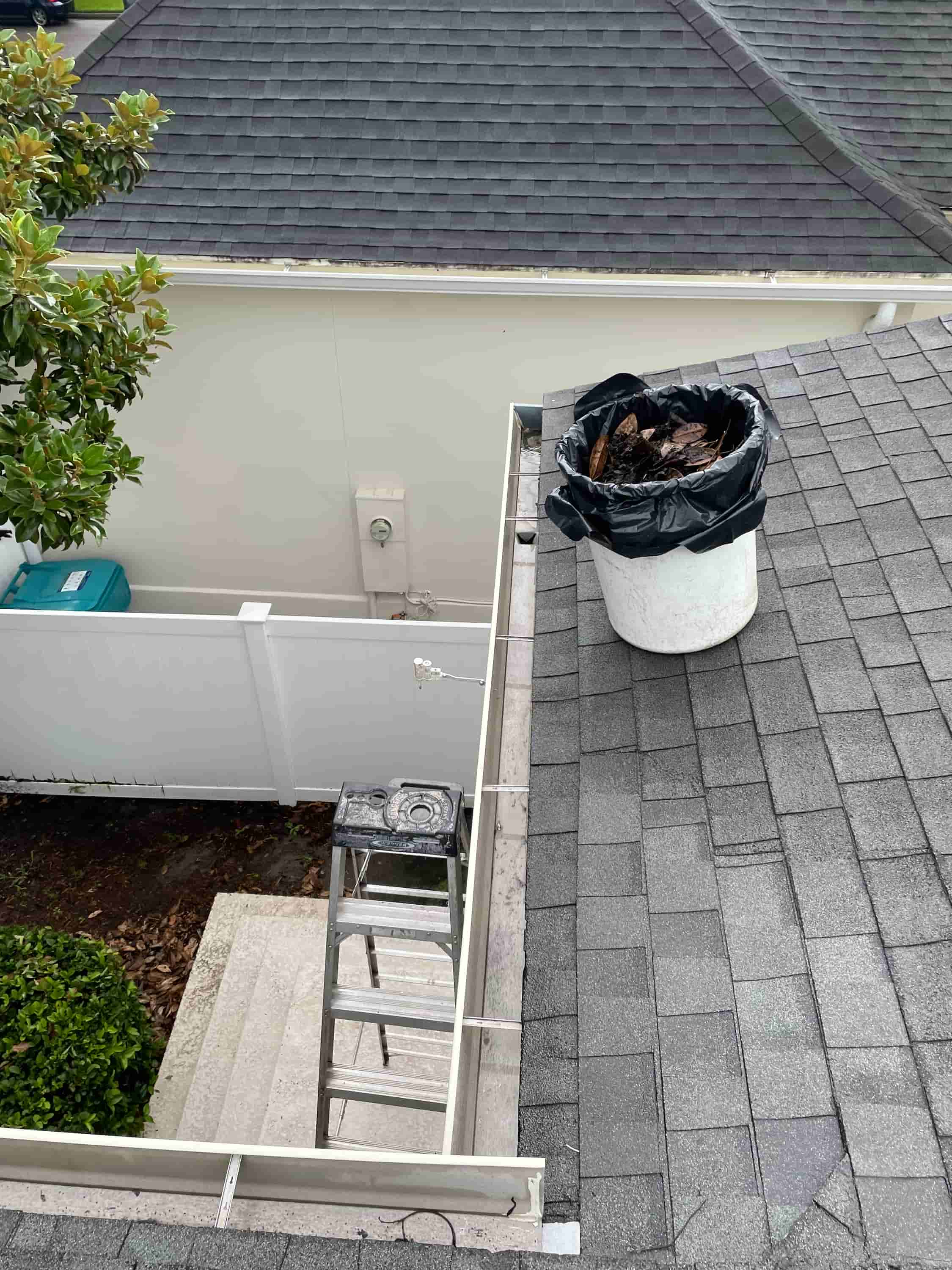 roof drain cleaning