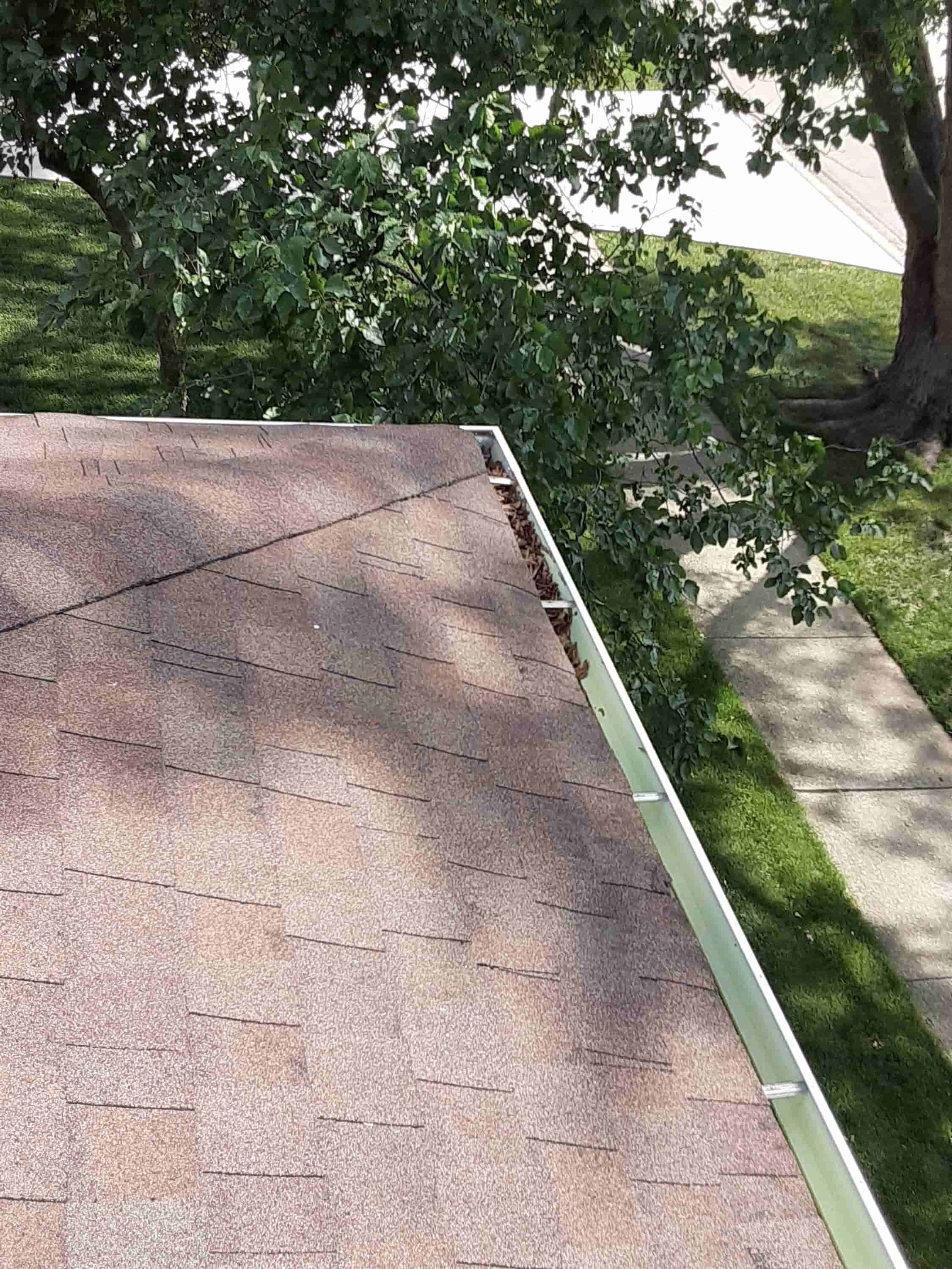 long pole to clean gutters