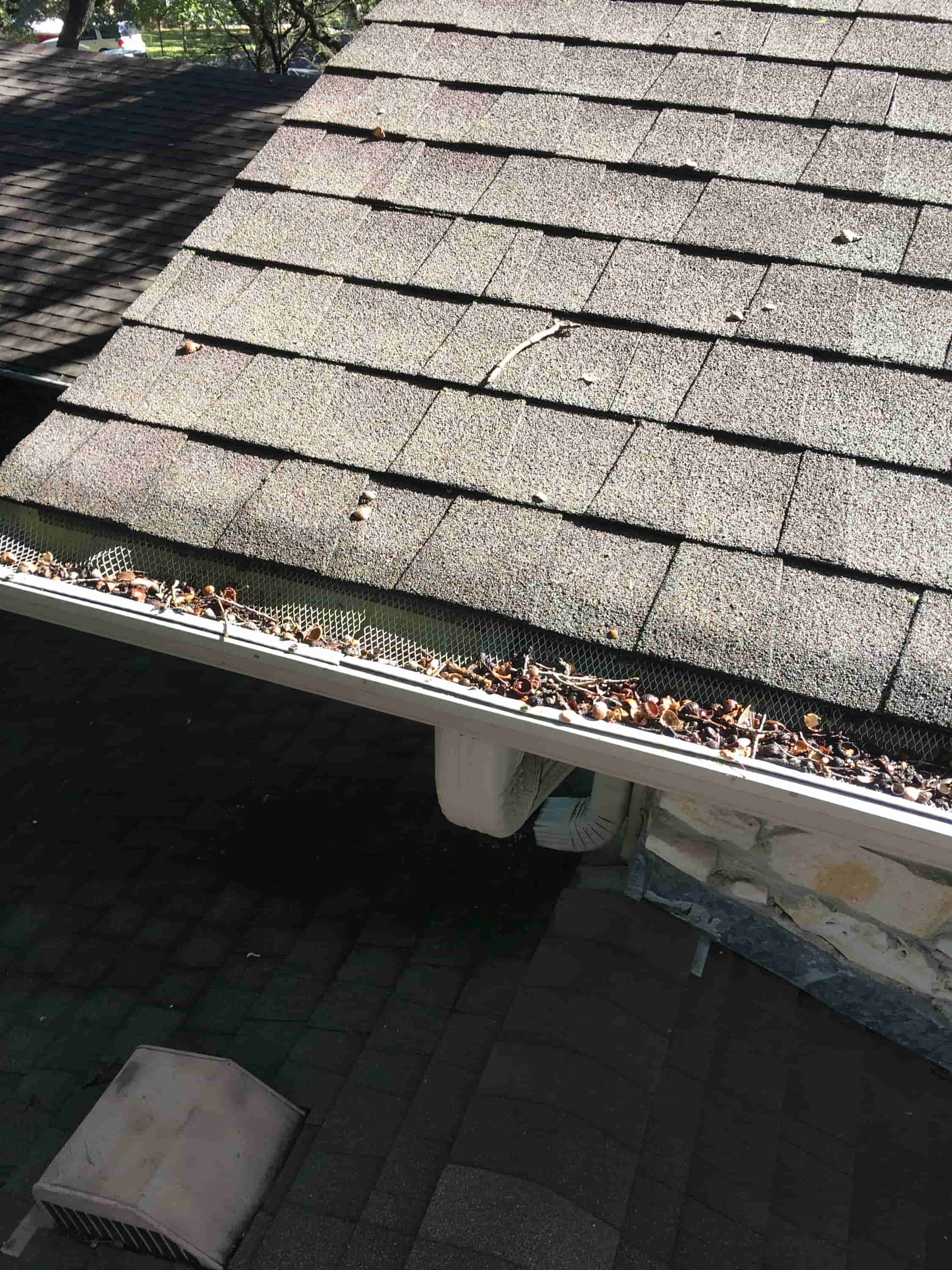 clean downspouts