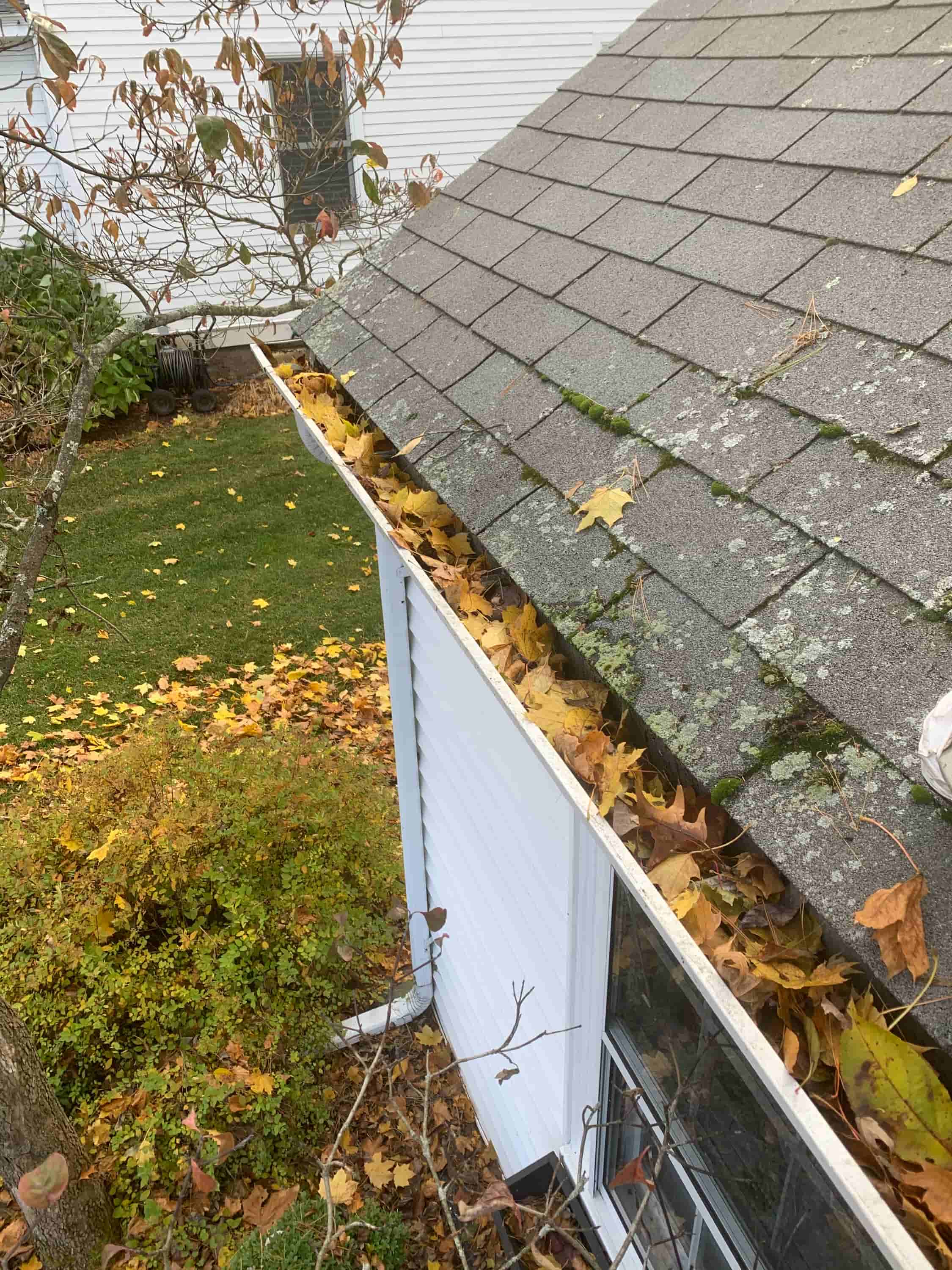 how tall a ladder to clean gutters