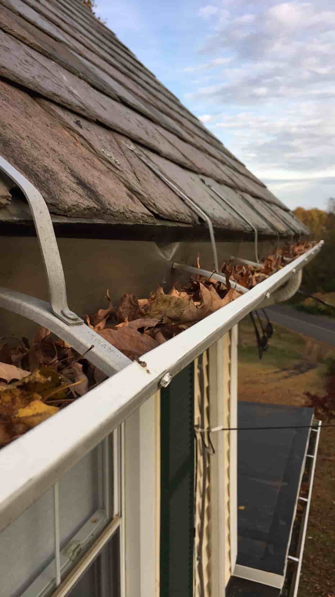 roof repair and gutter cleaning
