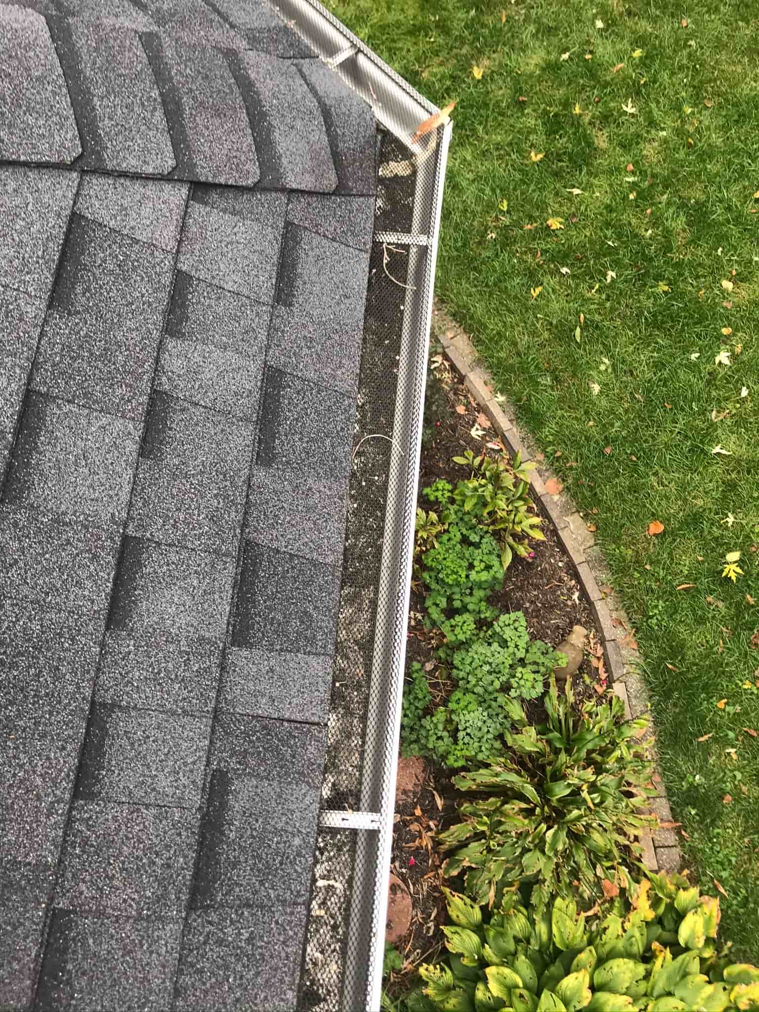 clean gutters without a ladder