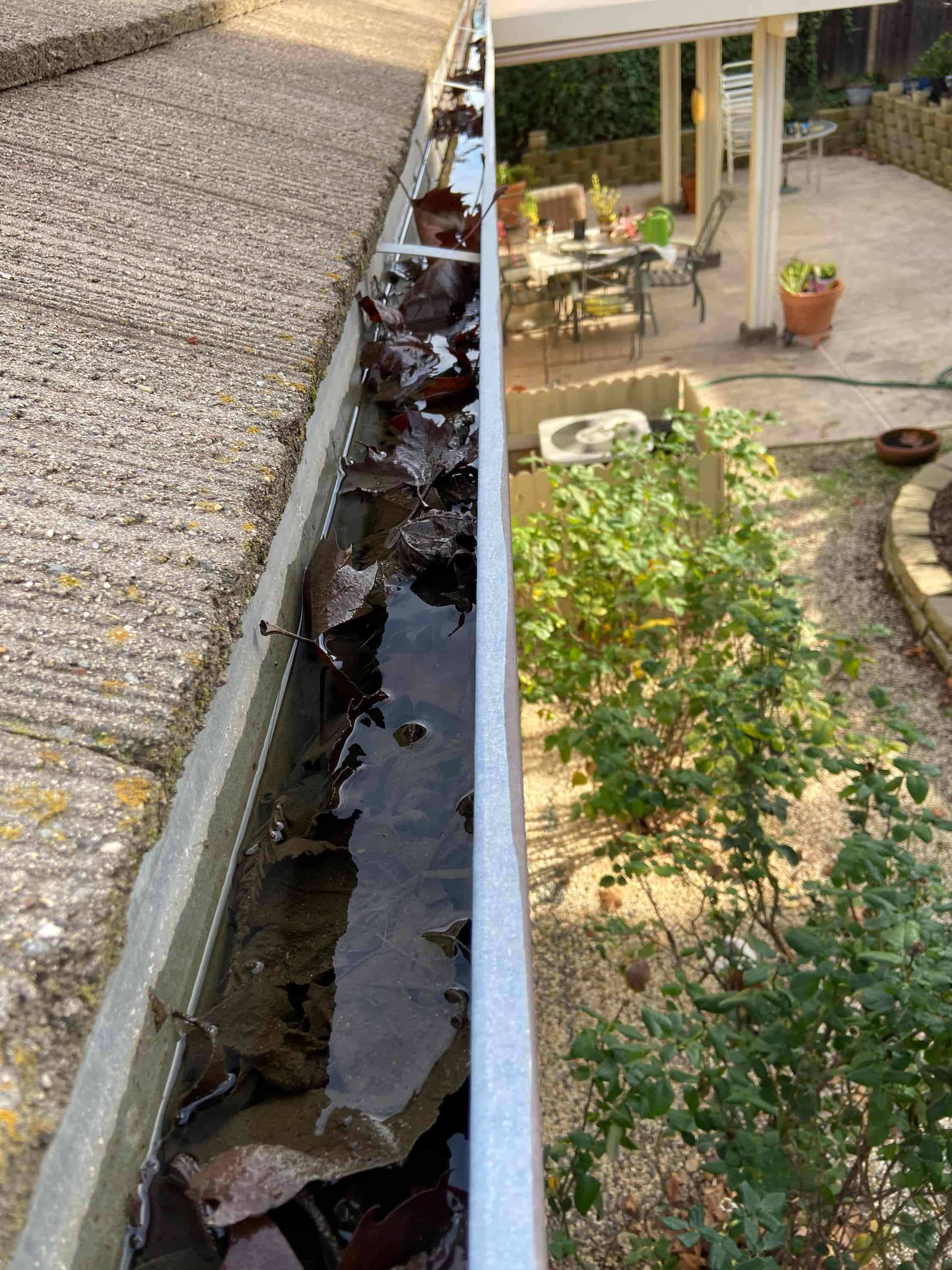 a 1 gutter cleaning