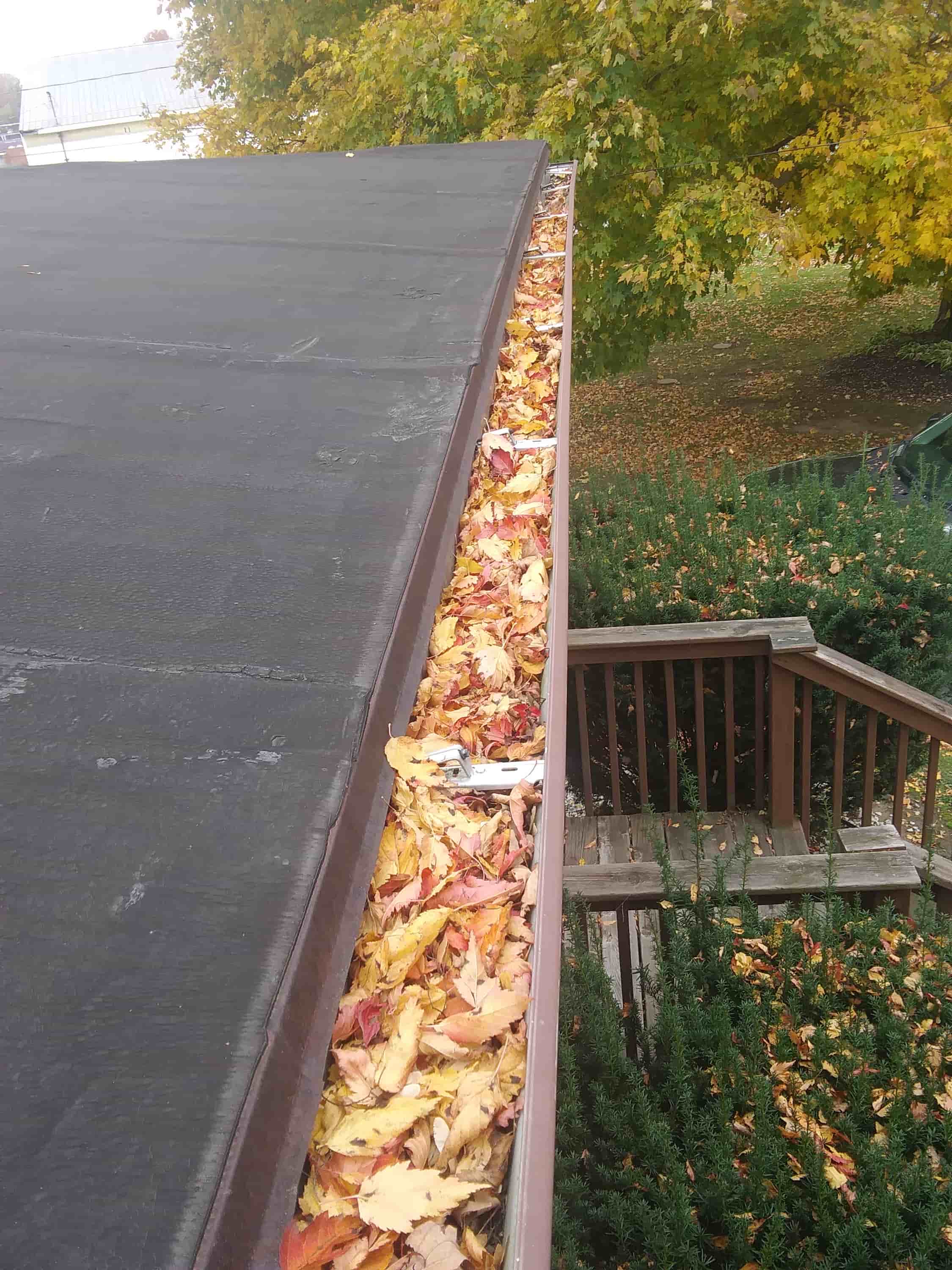 how to clean your own gutters