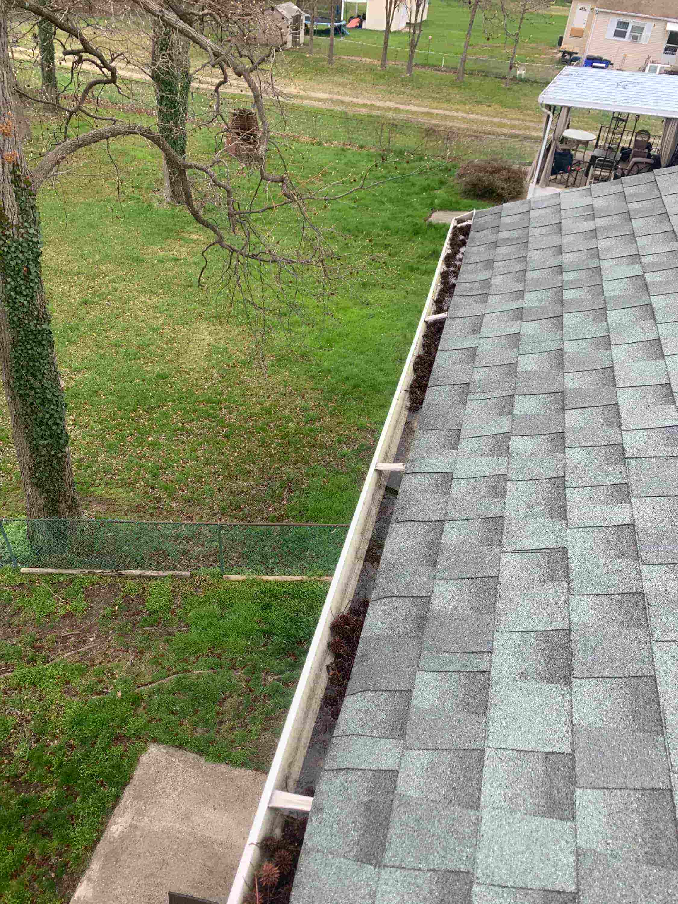 eavestrough hose attachment