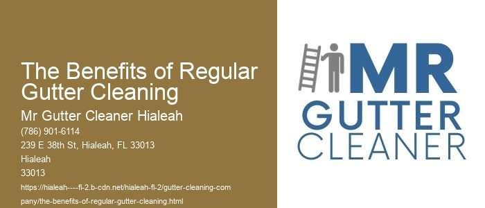 The Benefits of Regular Gutter Cleaning