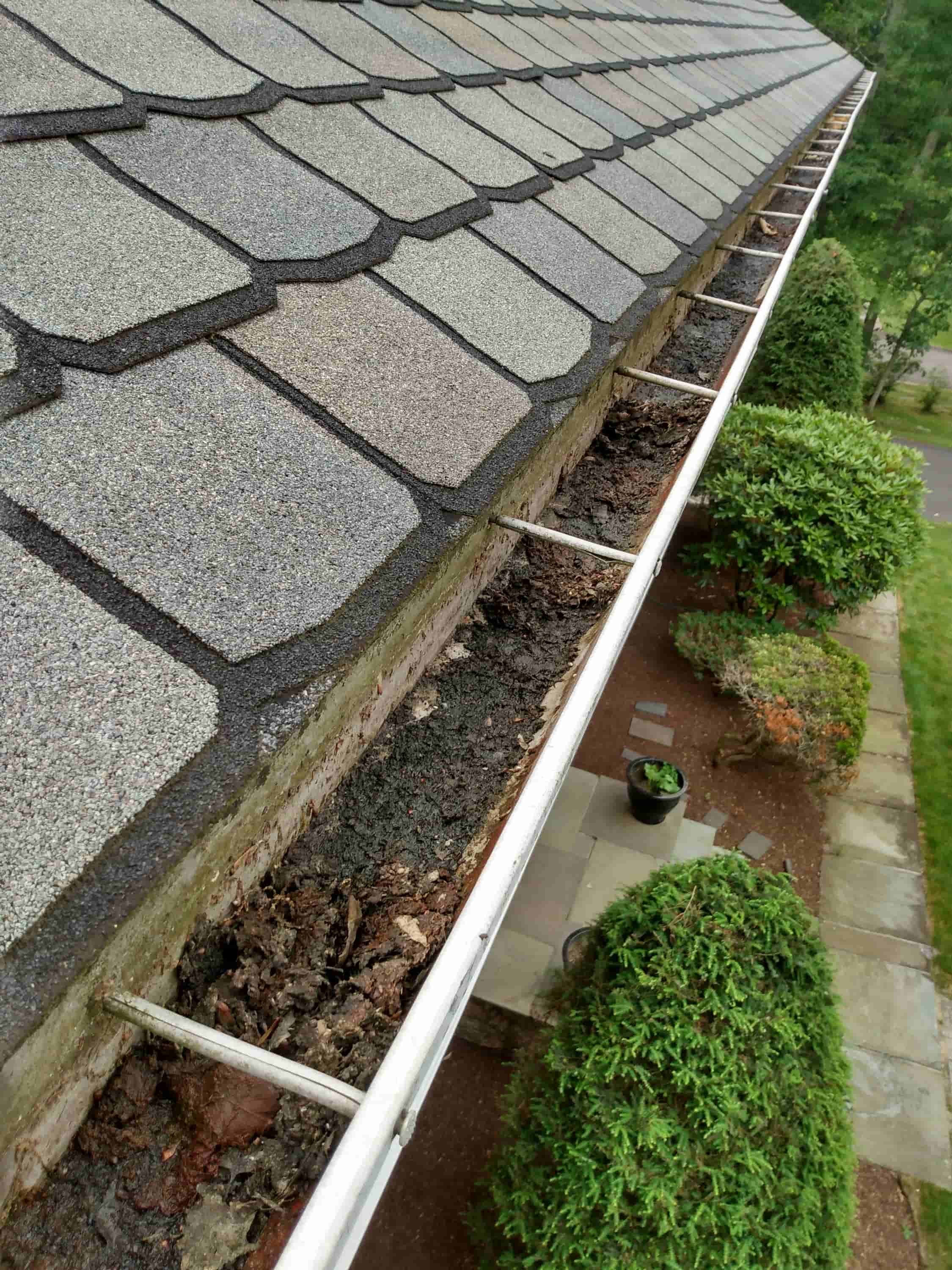 gutter cleaning video