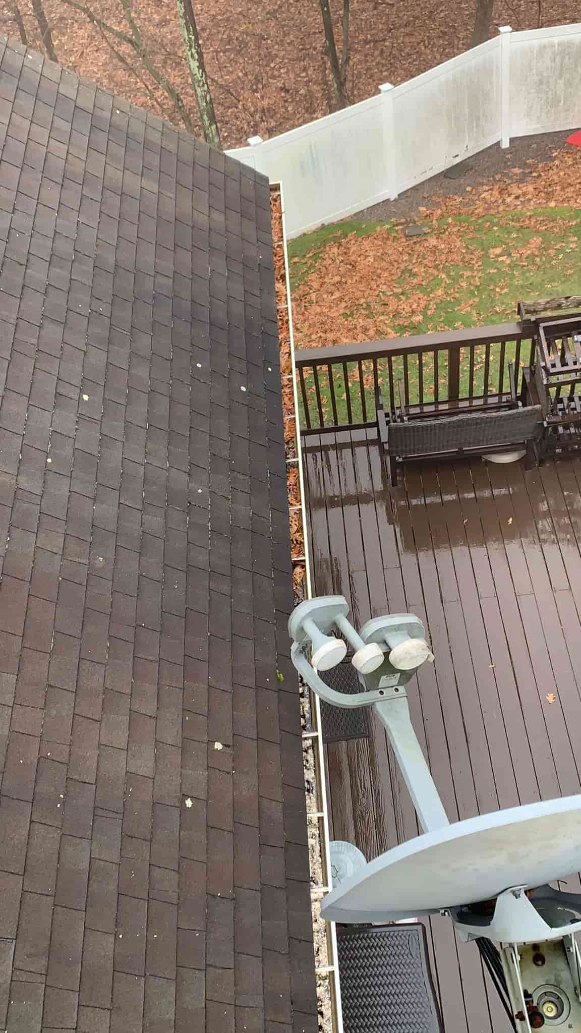 rigid gutter cleaning