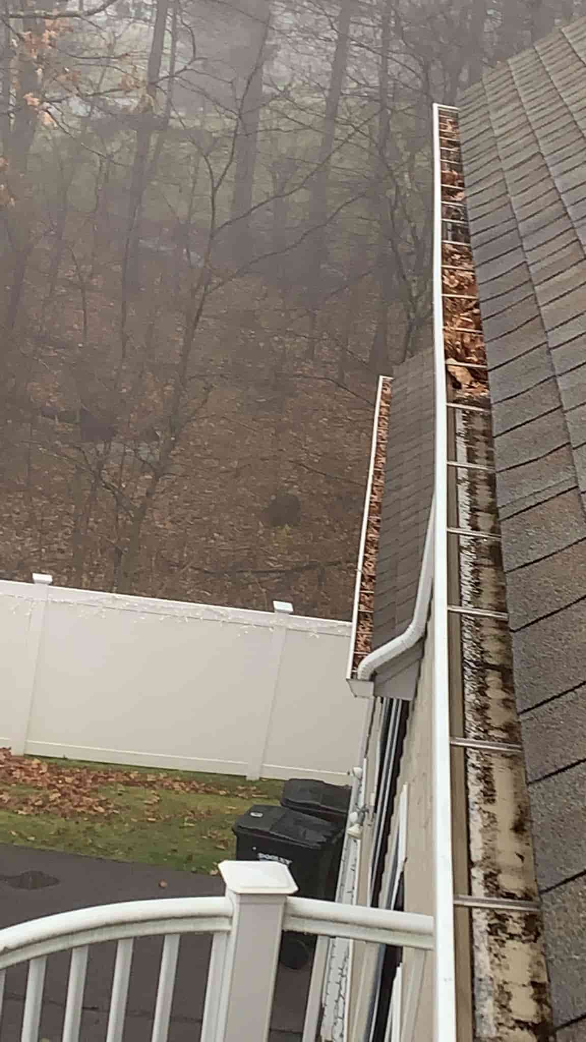 gutter cleaning when