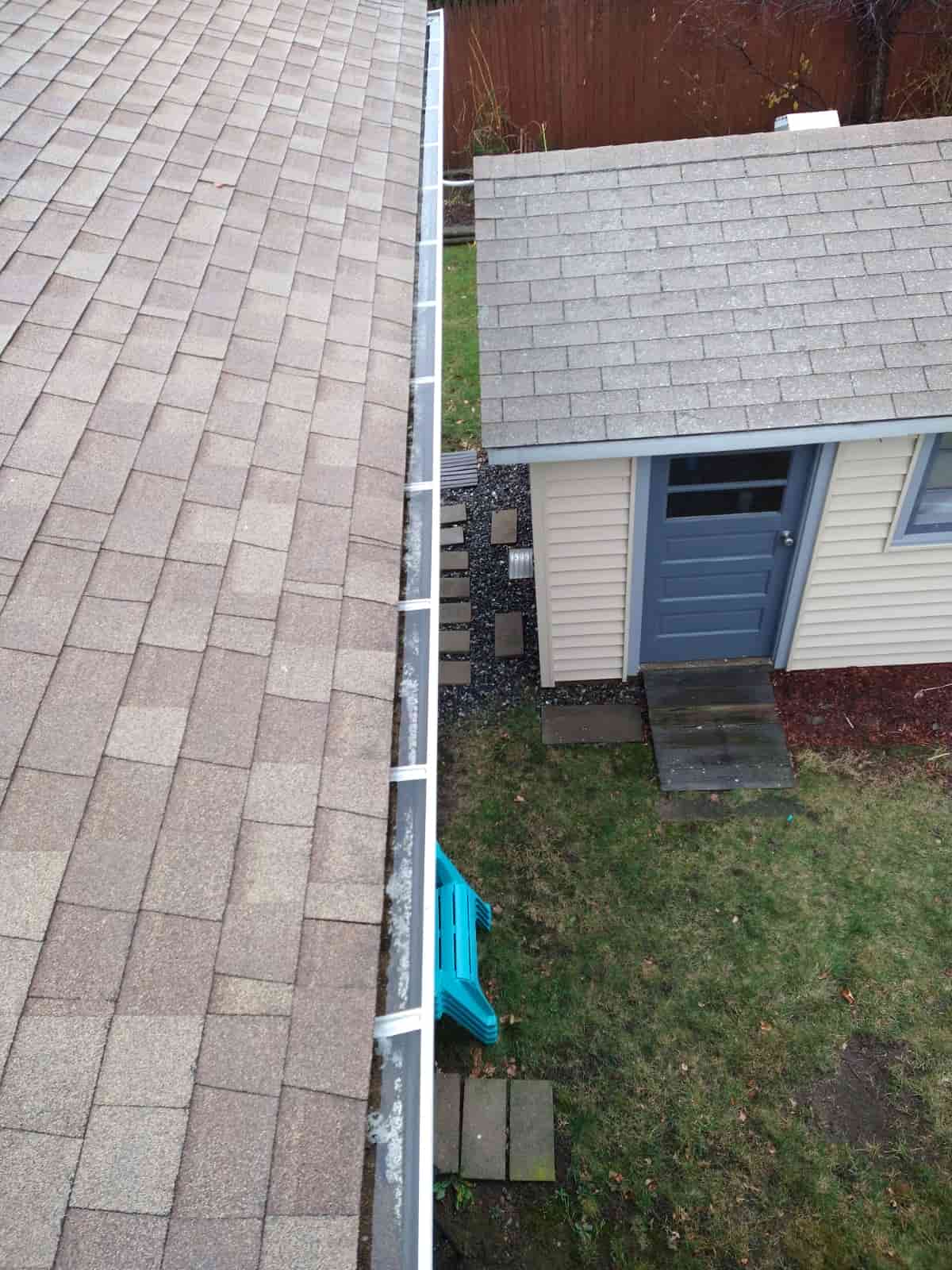 plumber's snake for gutters