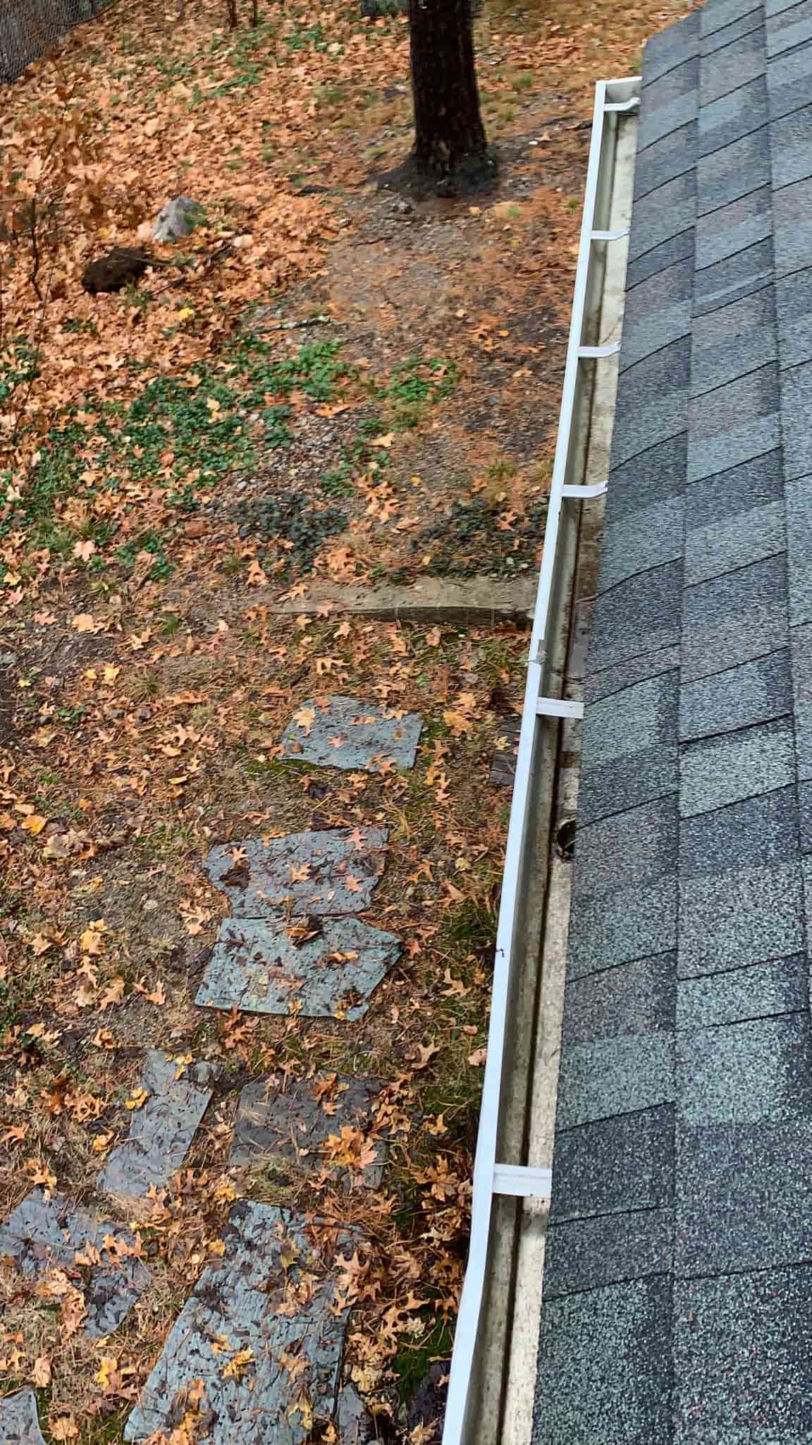 high level gutter cleaning