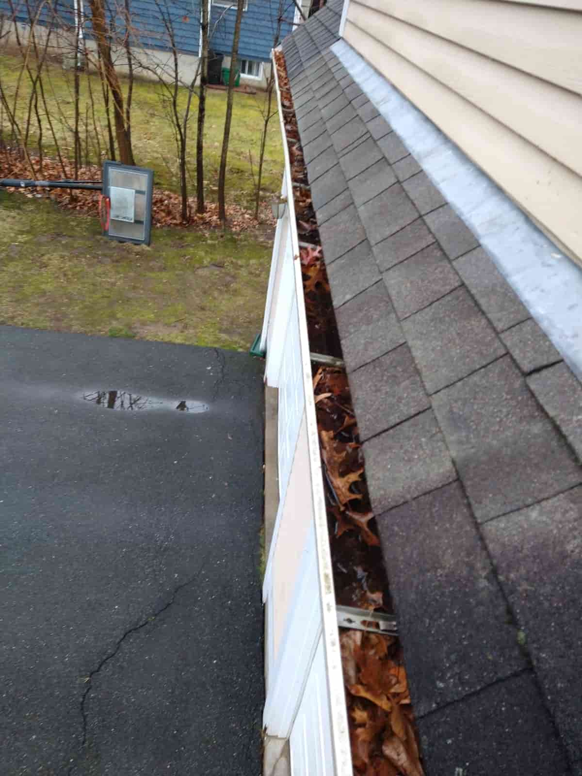 gutter clean system