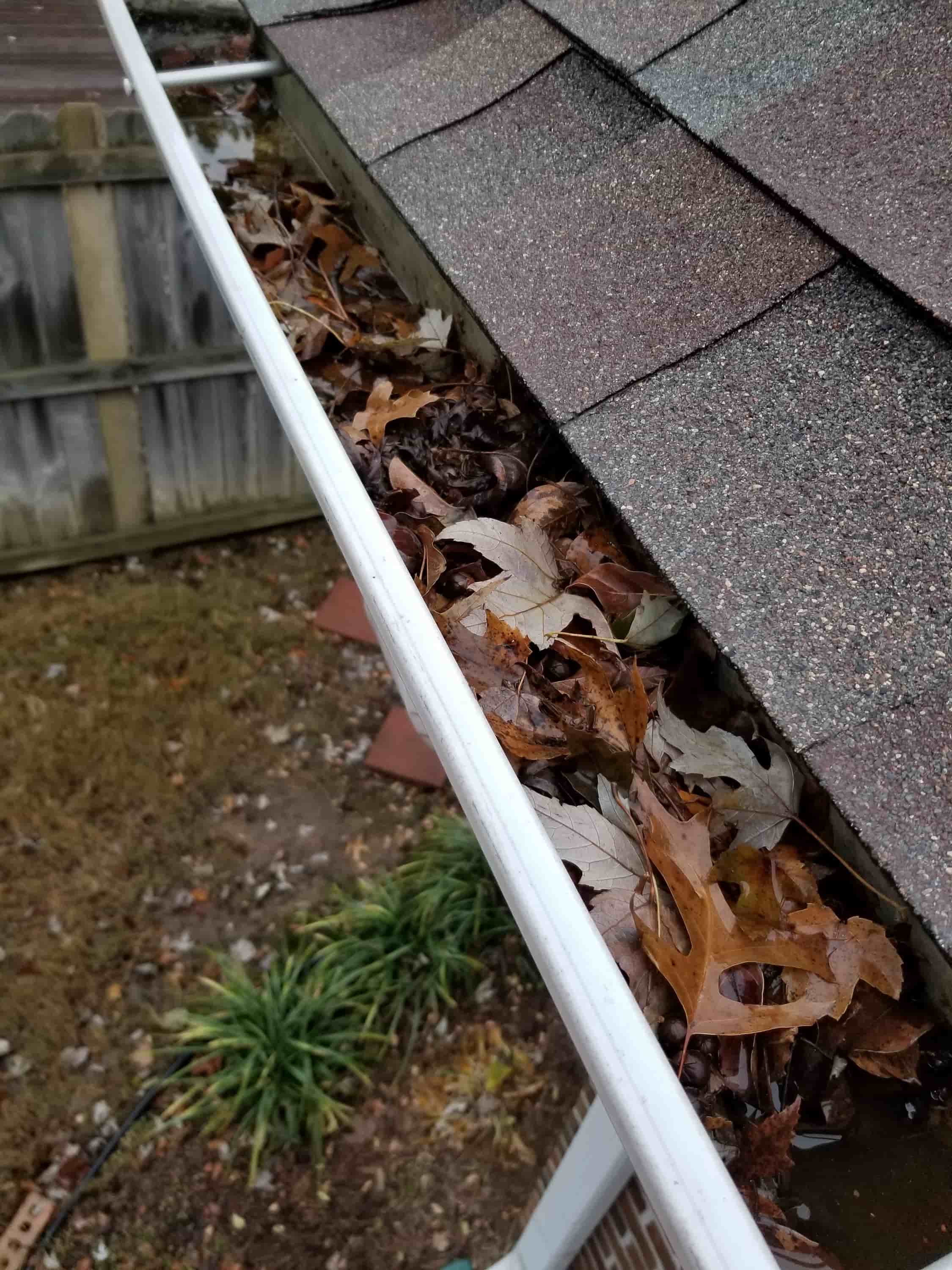 how to clean out a downspout