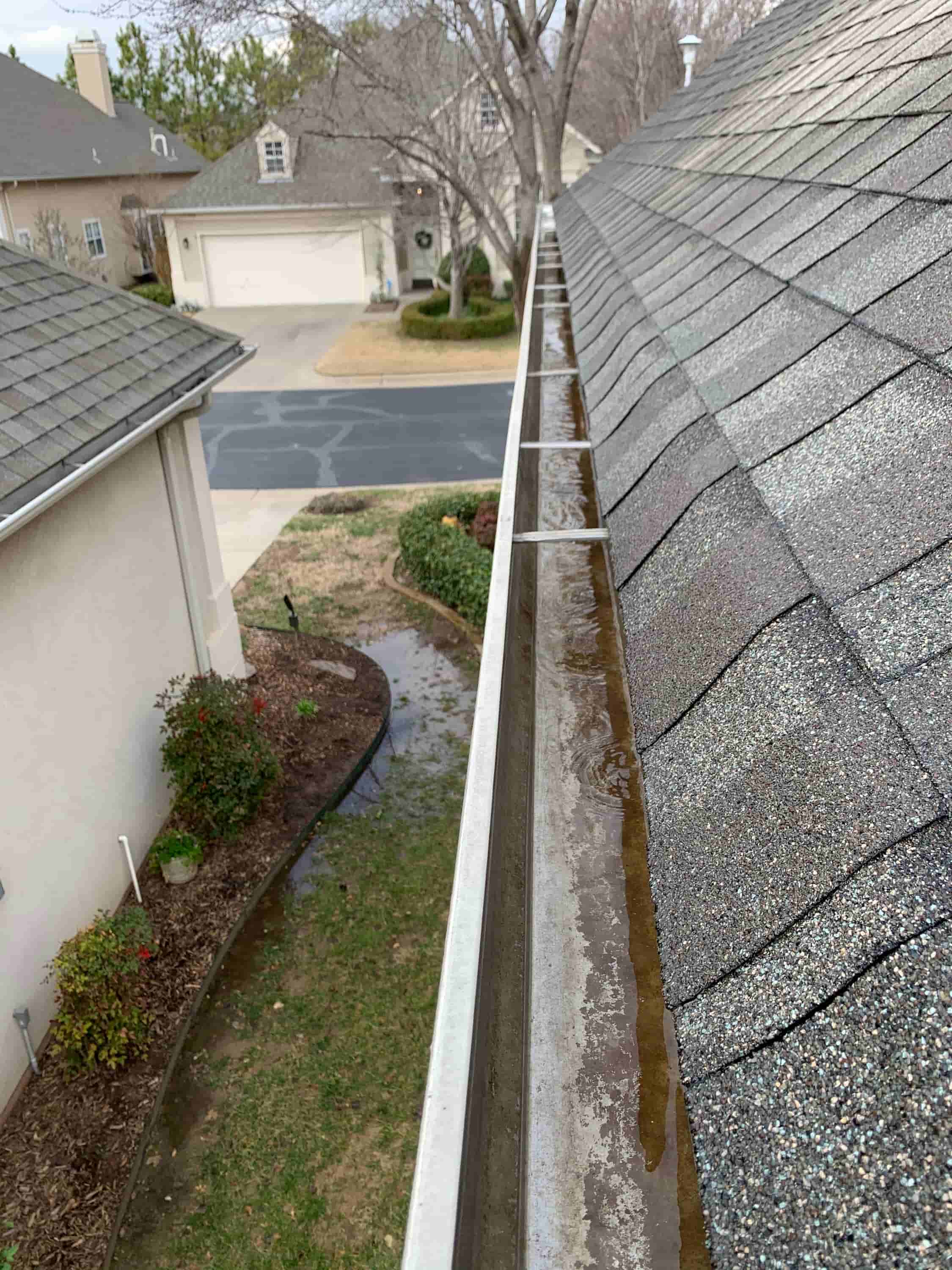 how to clean gutter downspout