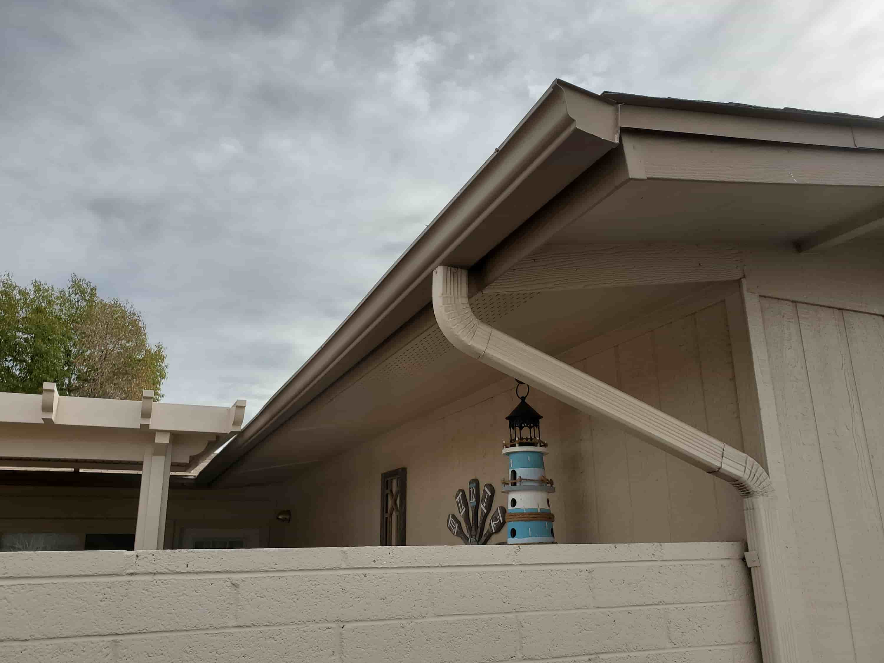 how to clean gutter downspouts