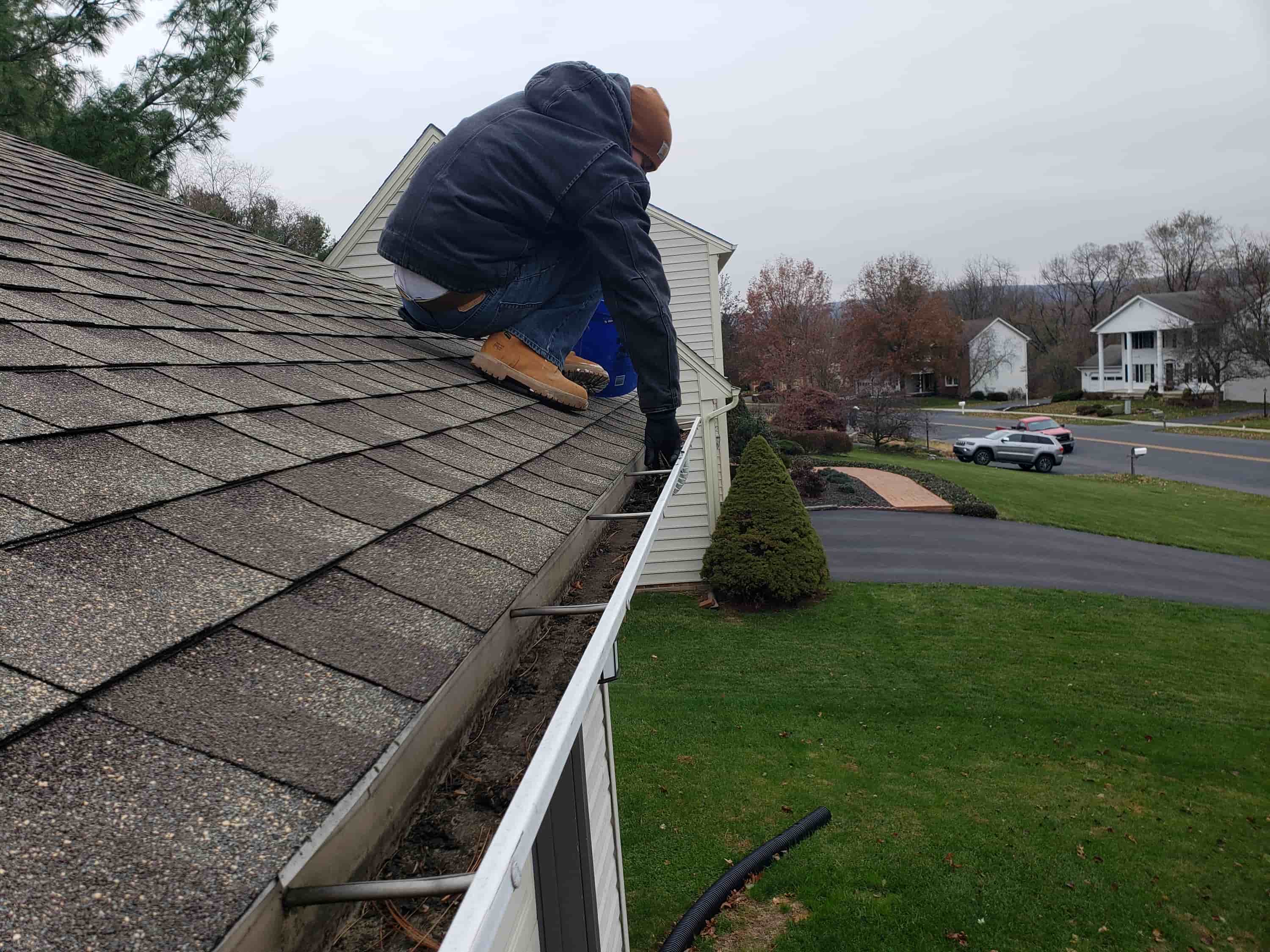 old guttering