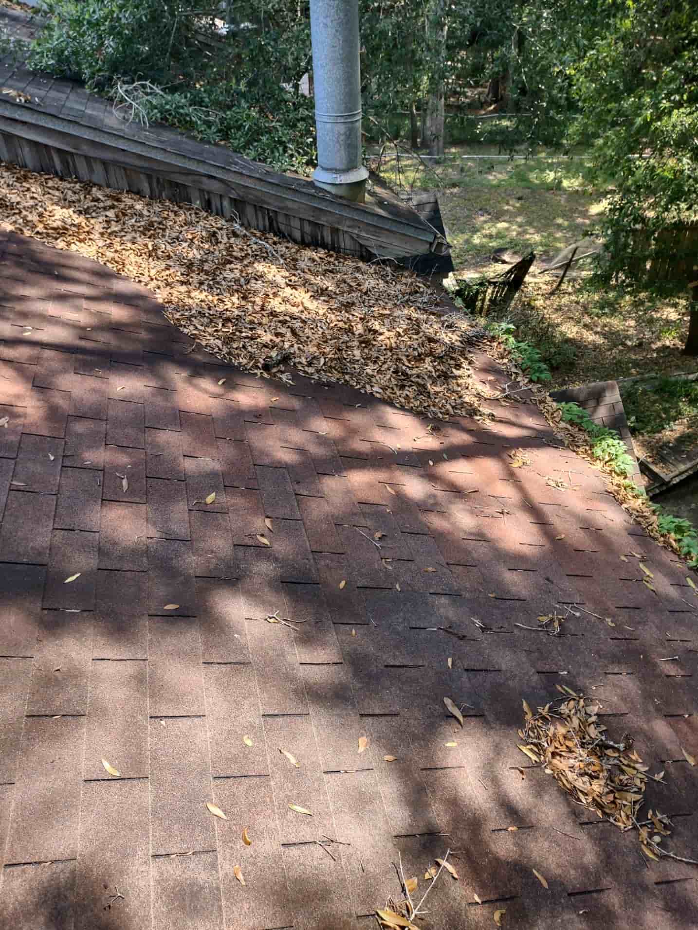 rain gutter cleaning and repair