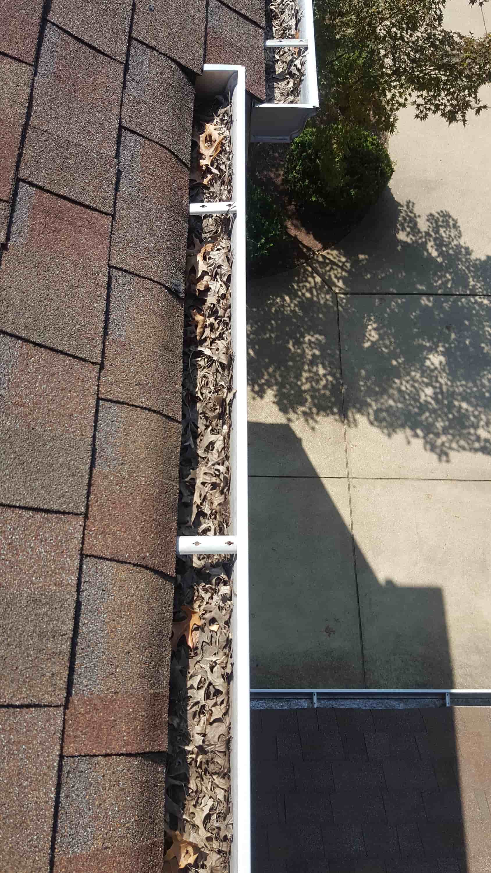when to clean the gutters