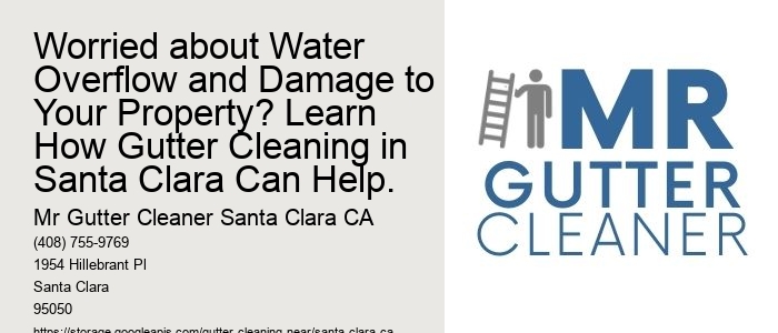 Worried about Water Overflow and Damage to Your Property? Learn How Gutter Cleaning in Santa Clara Can Help. 