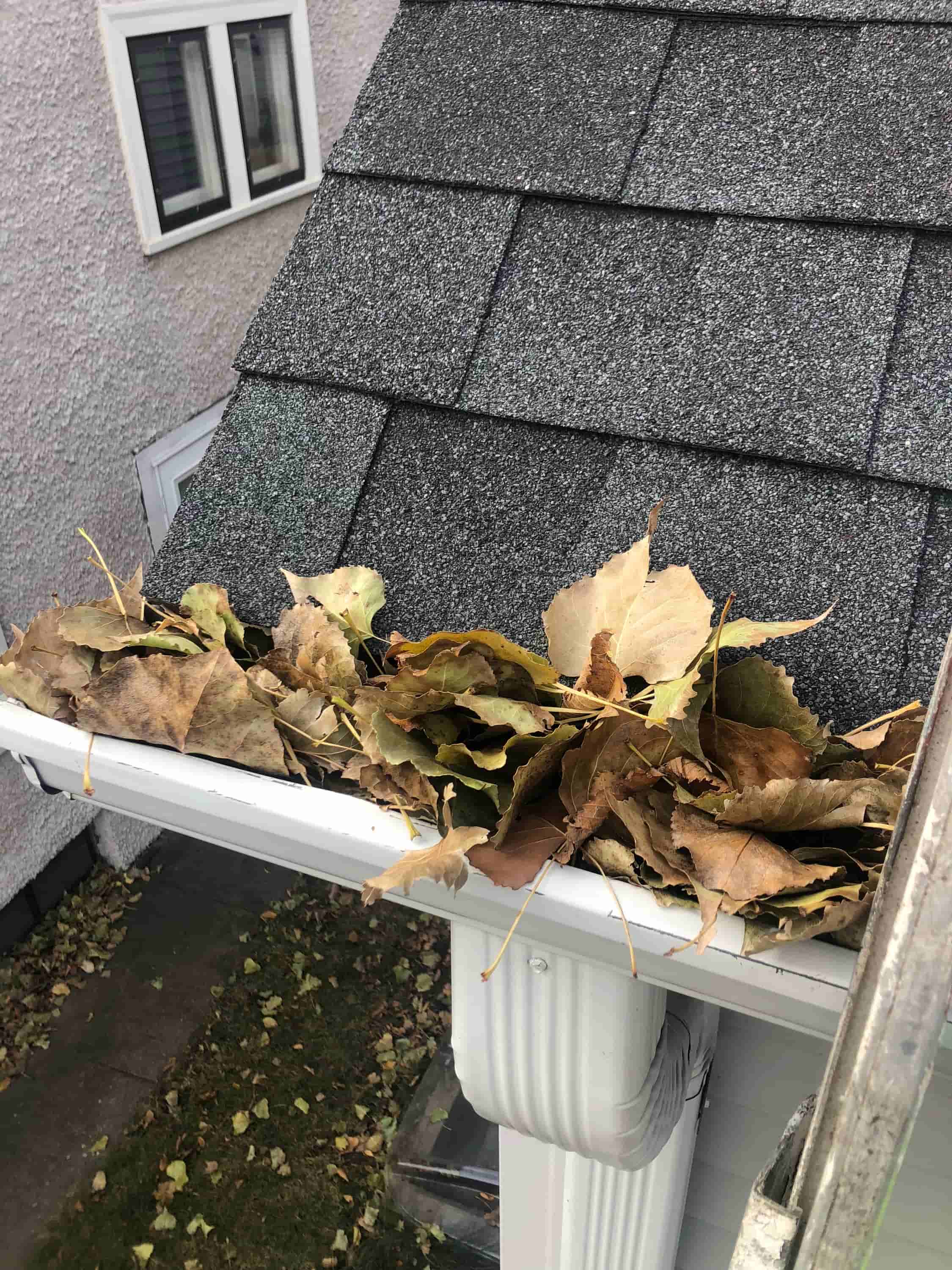 hose extension to clean gutters