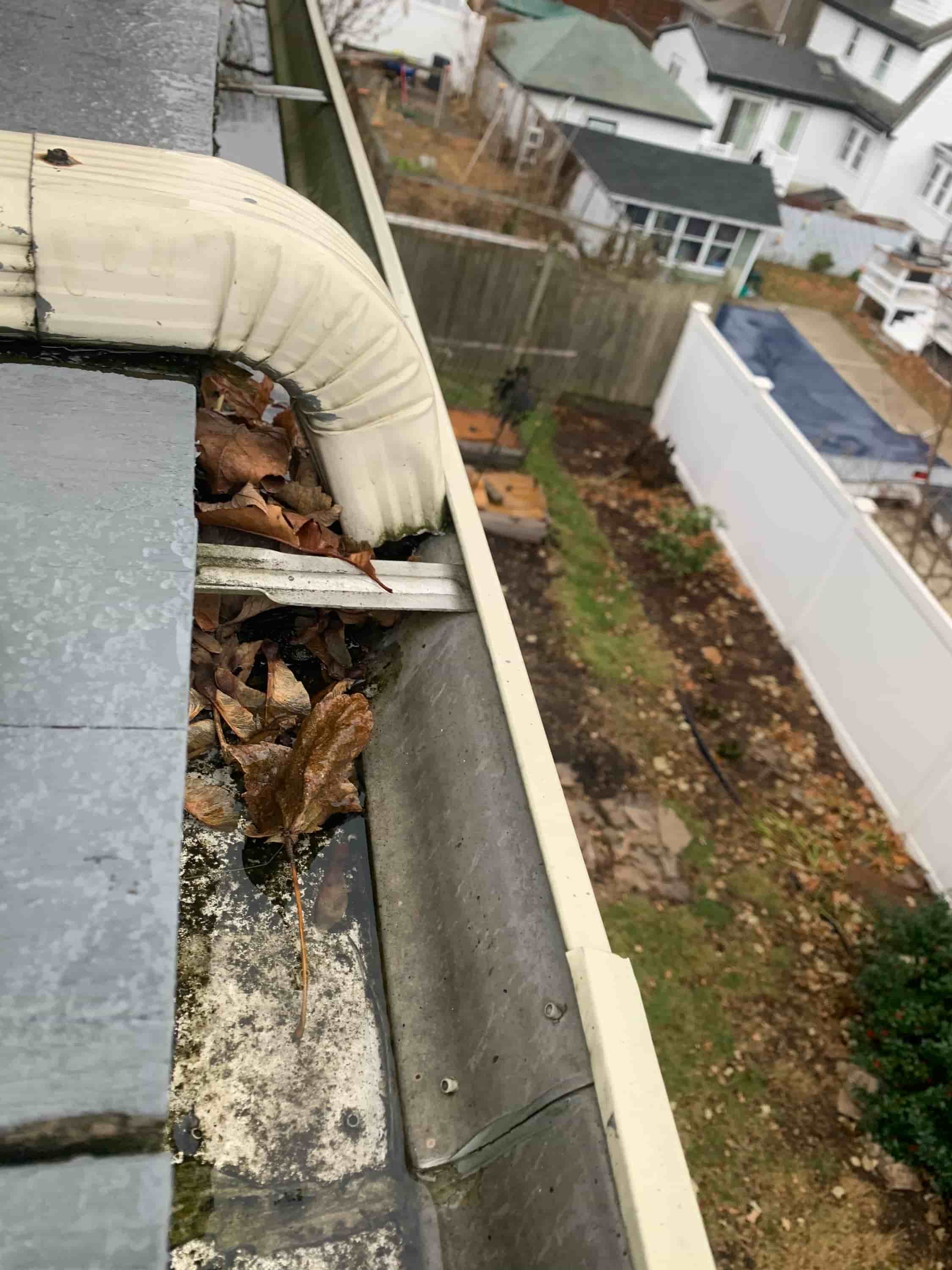 hose extension for gutters