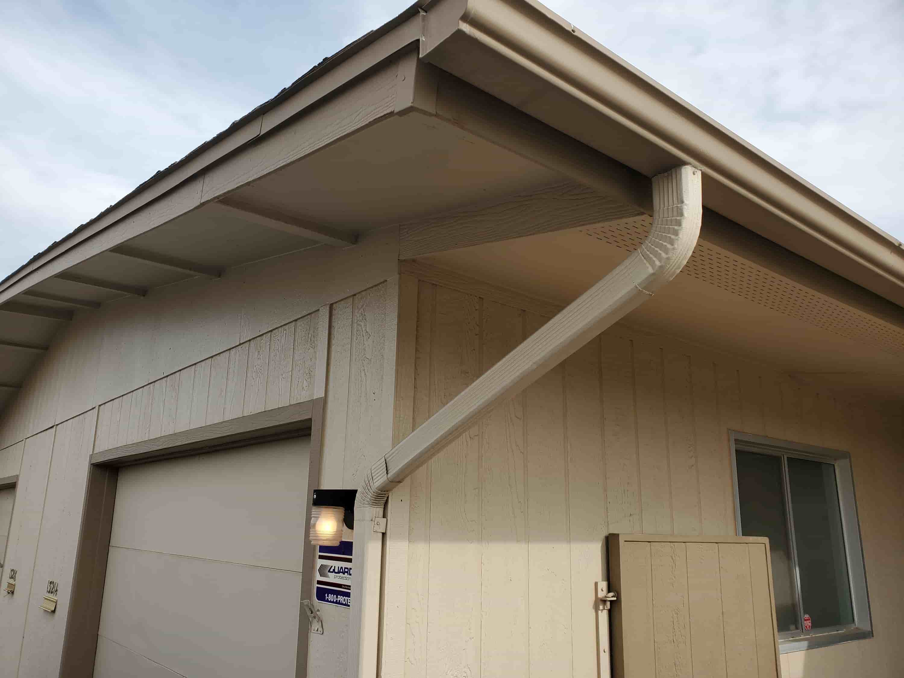 self cleaning gutters