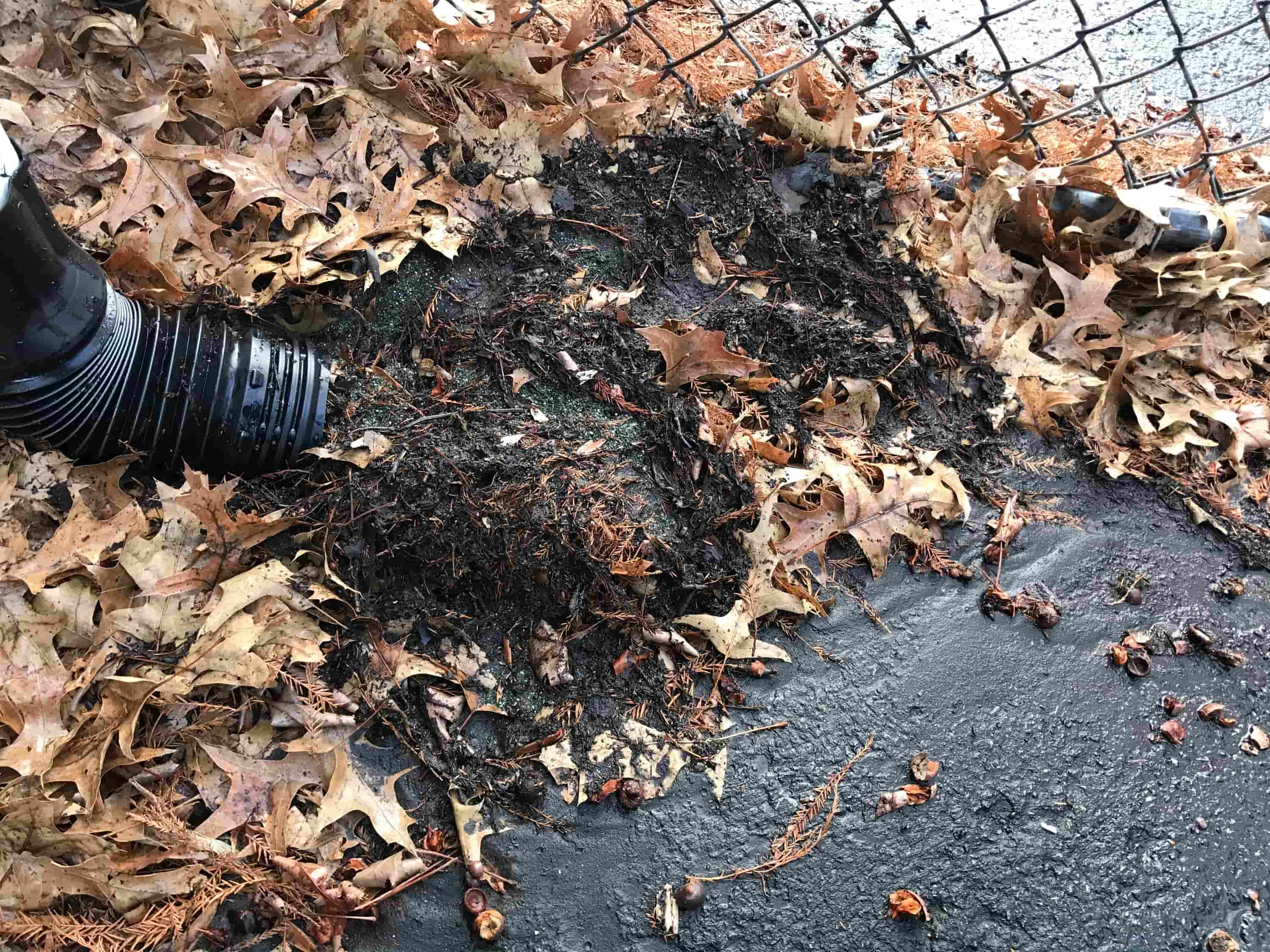 how to clean out gutter downspouts