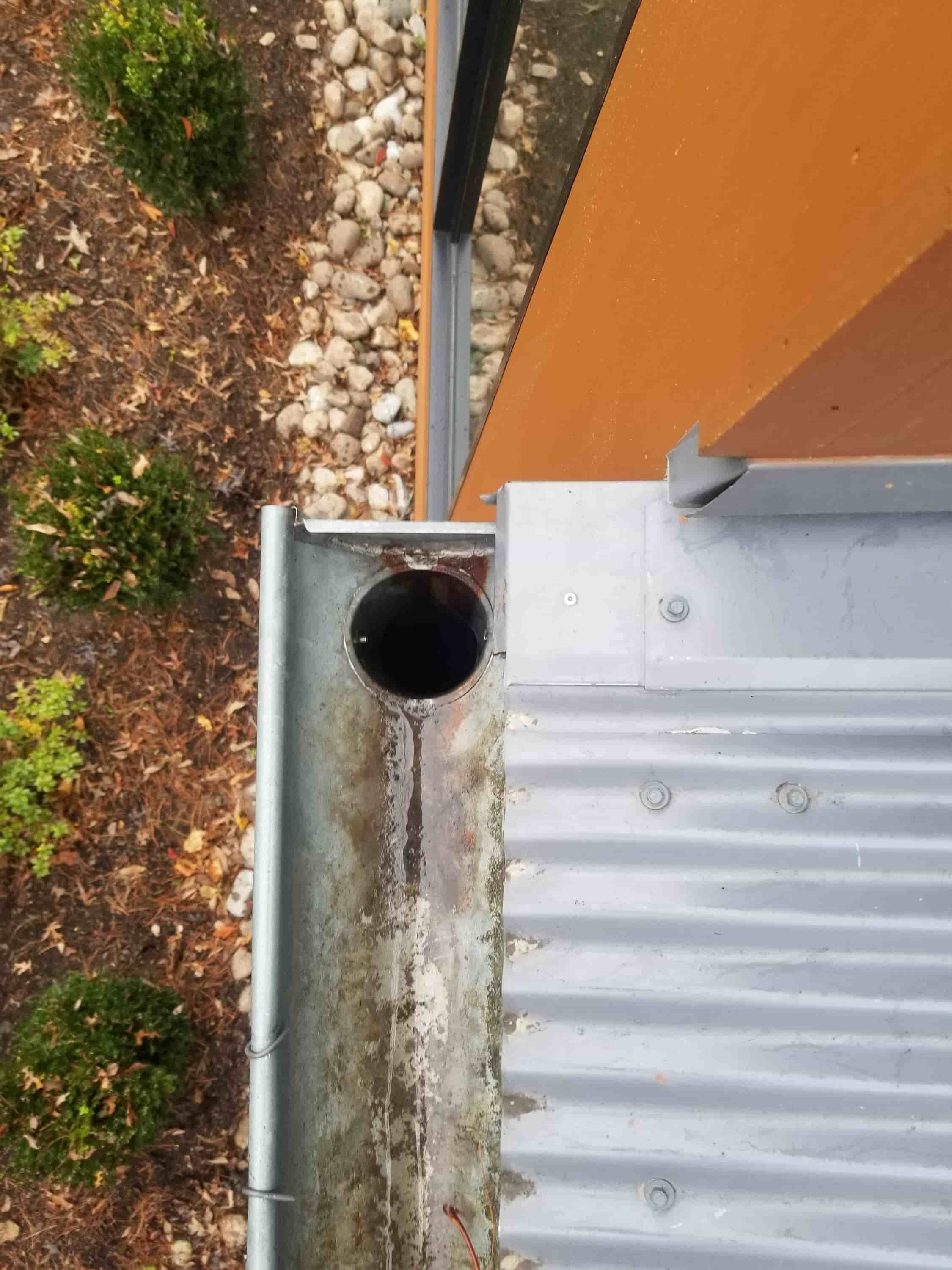 how to clear blocked gutters