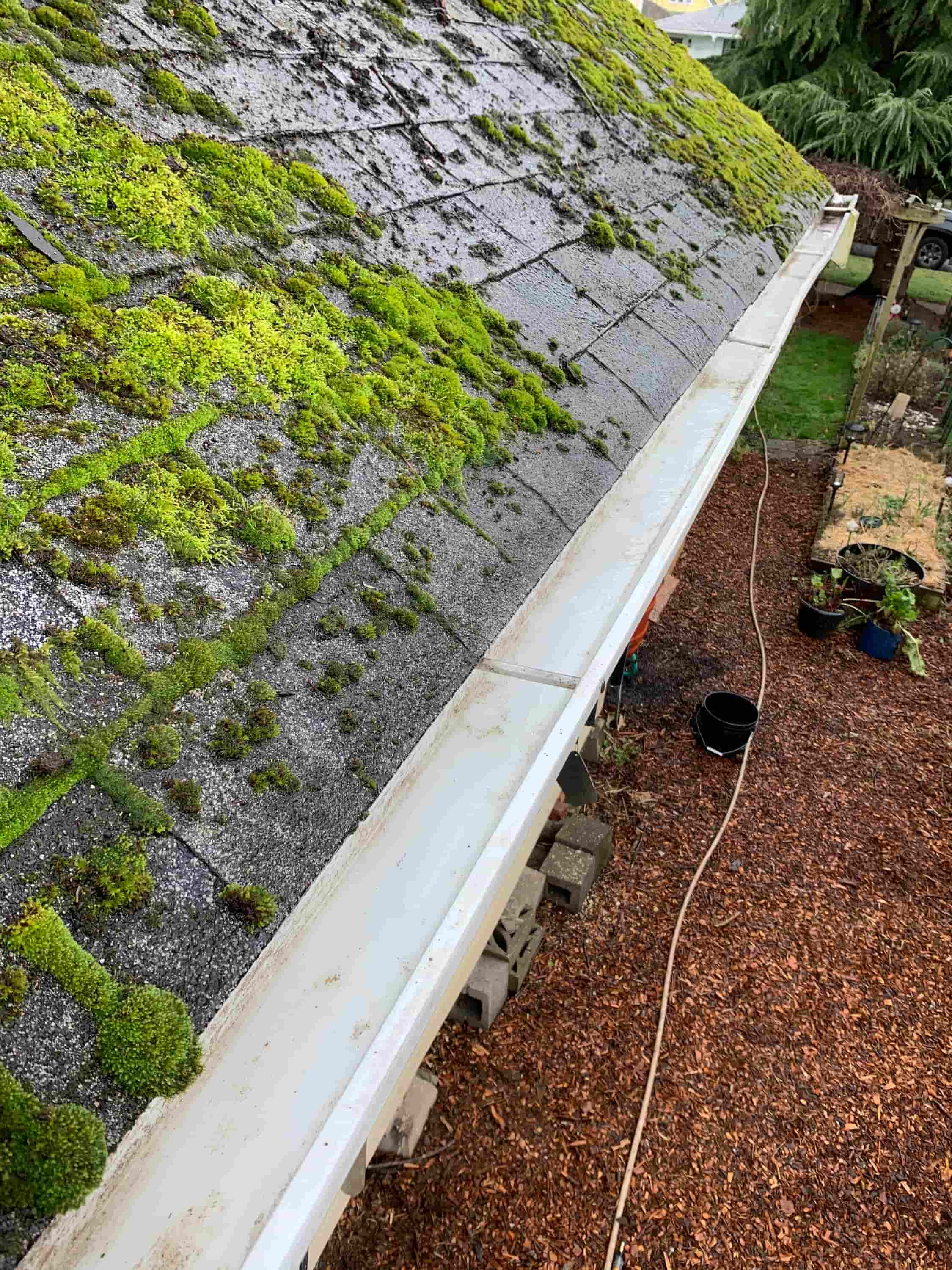eavestrough hose attachment