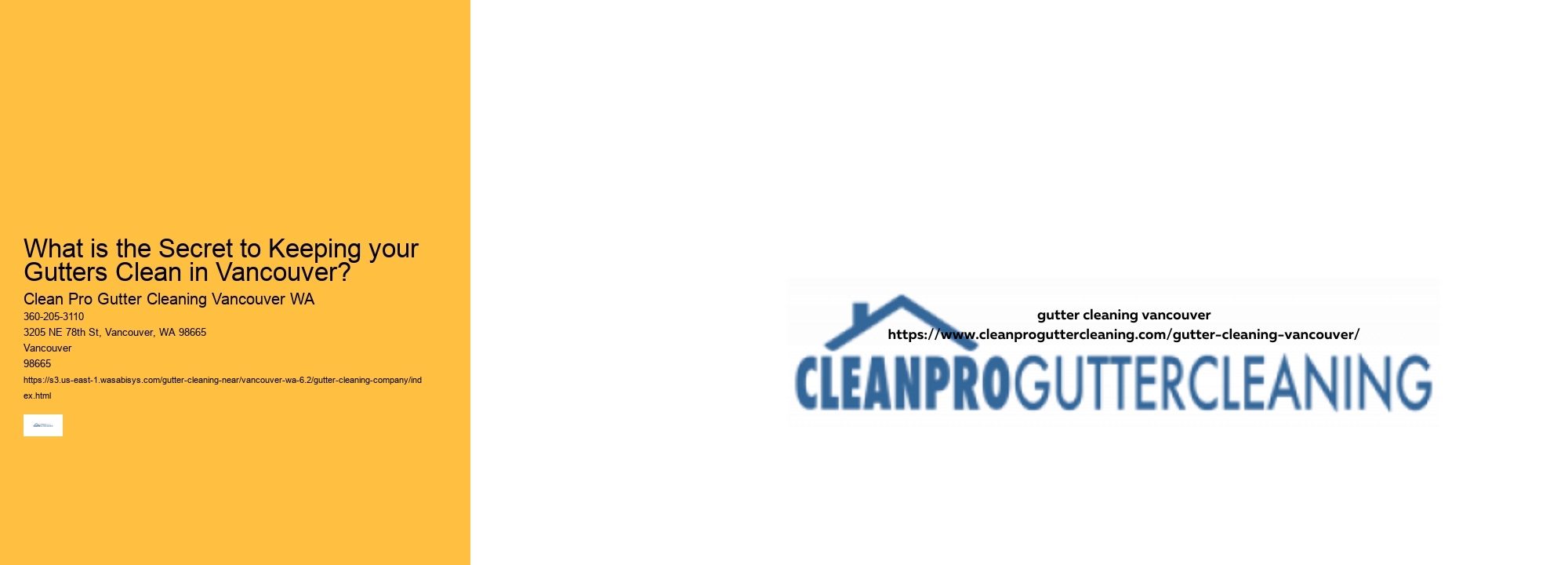 What is the Secret to Keeping your Gutters Clean in Vancouver? 