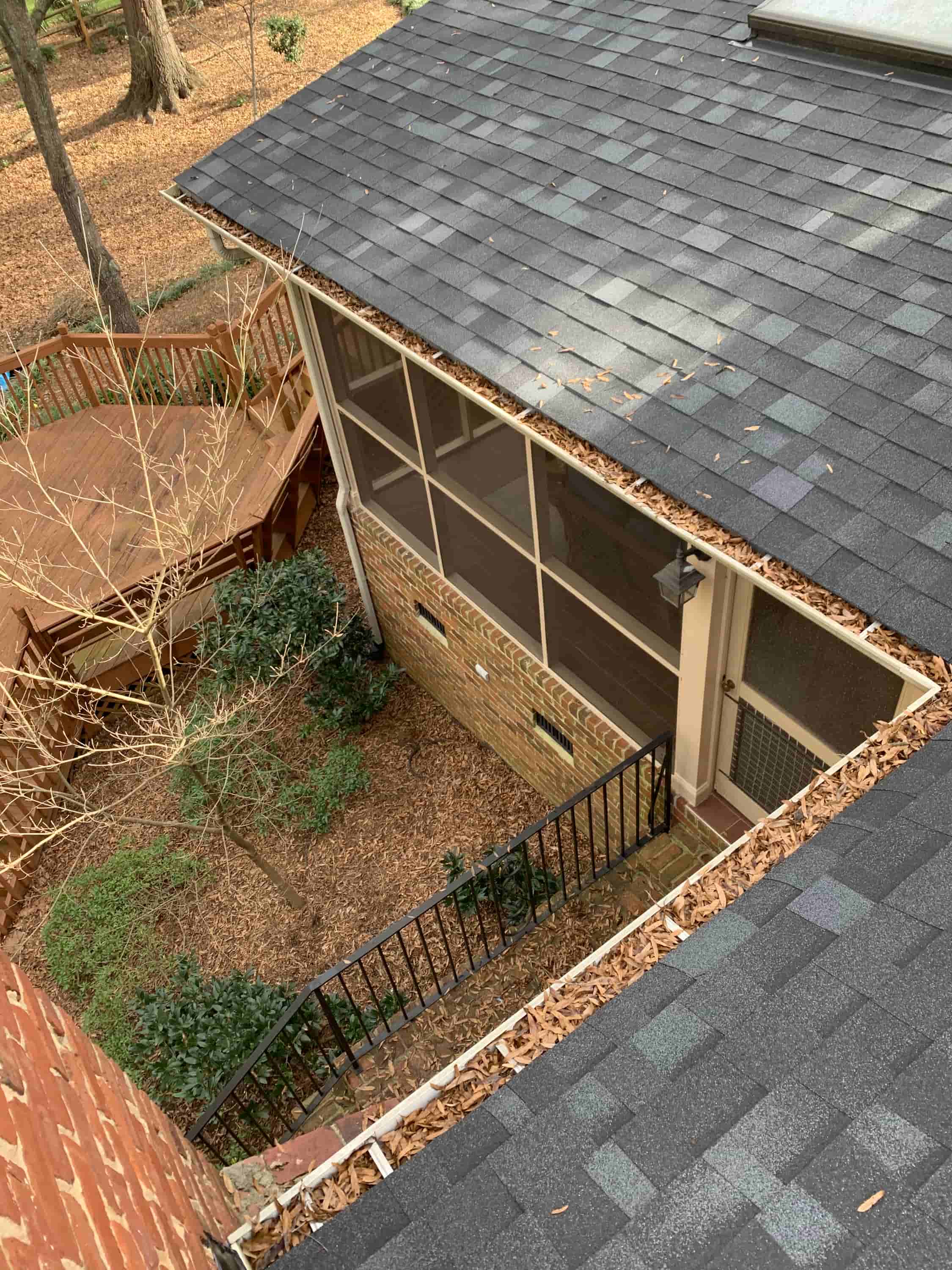 gutter cleaner for leaf blower