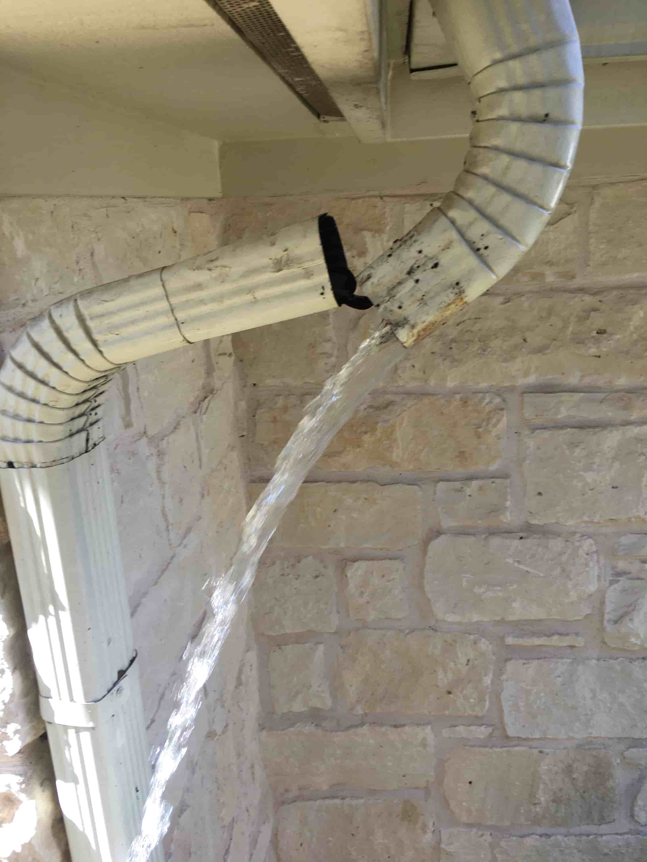 height of house gutters