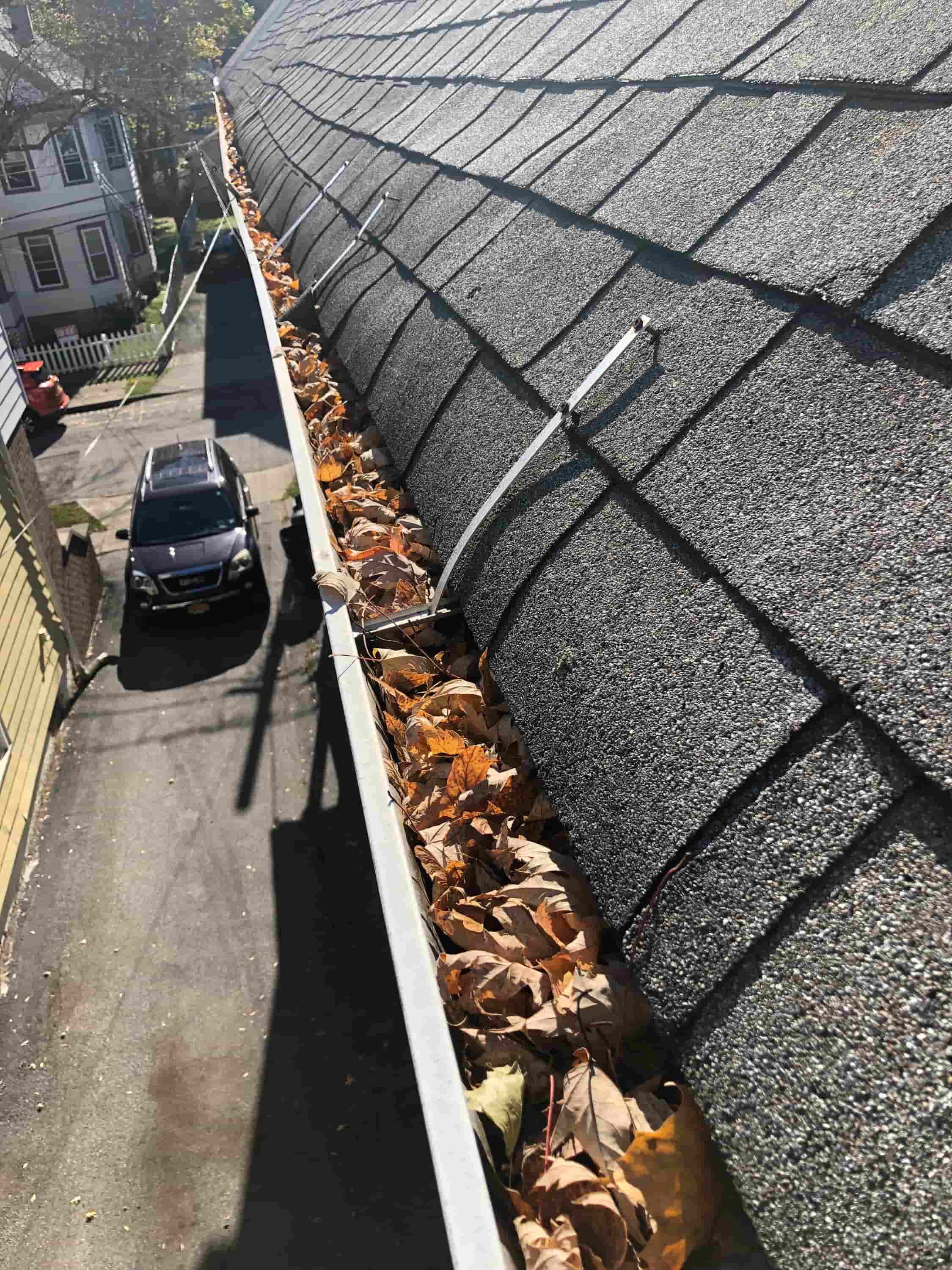 how to clean gutters youtube