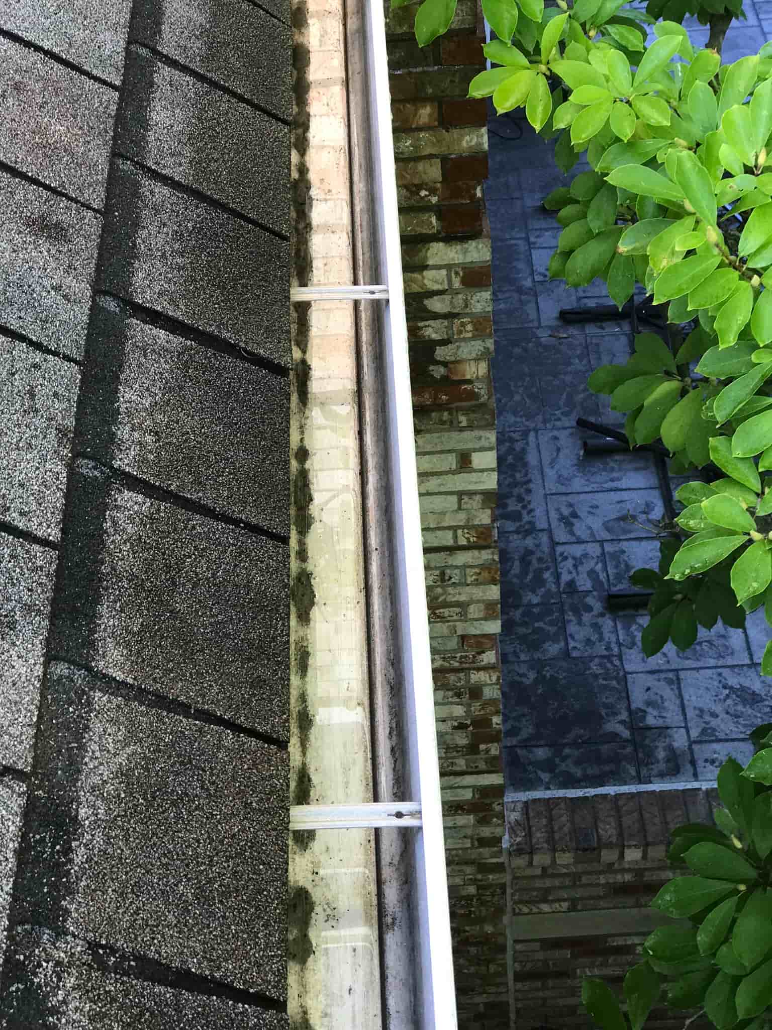 height of house gutters