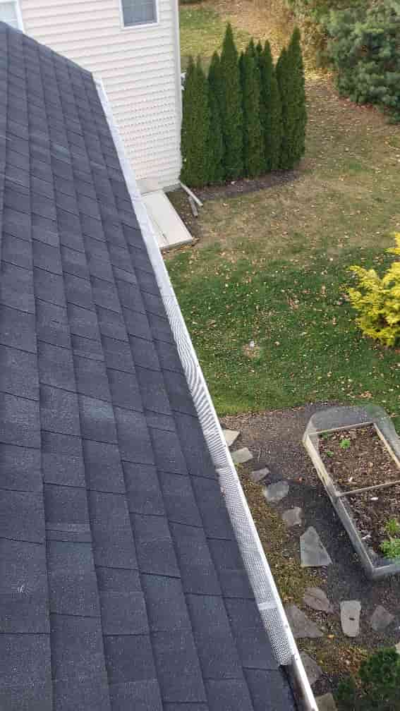 rock painting and gutters