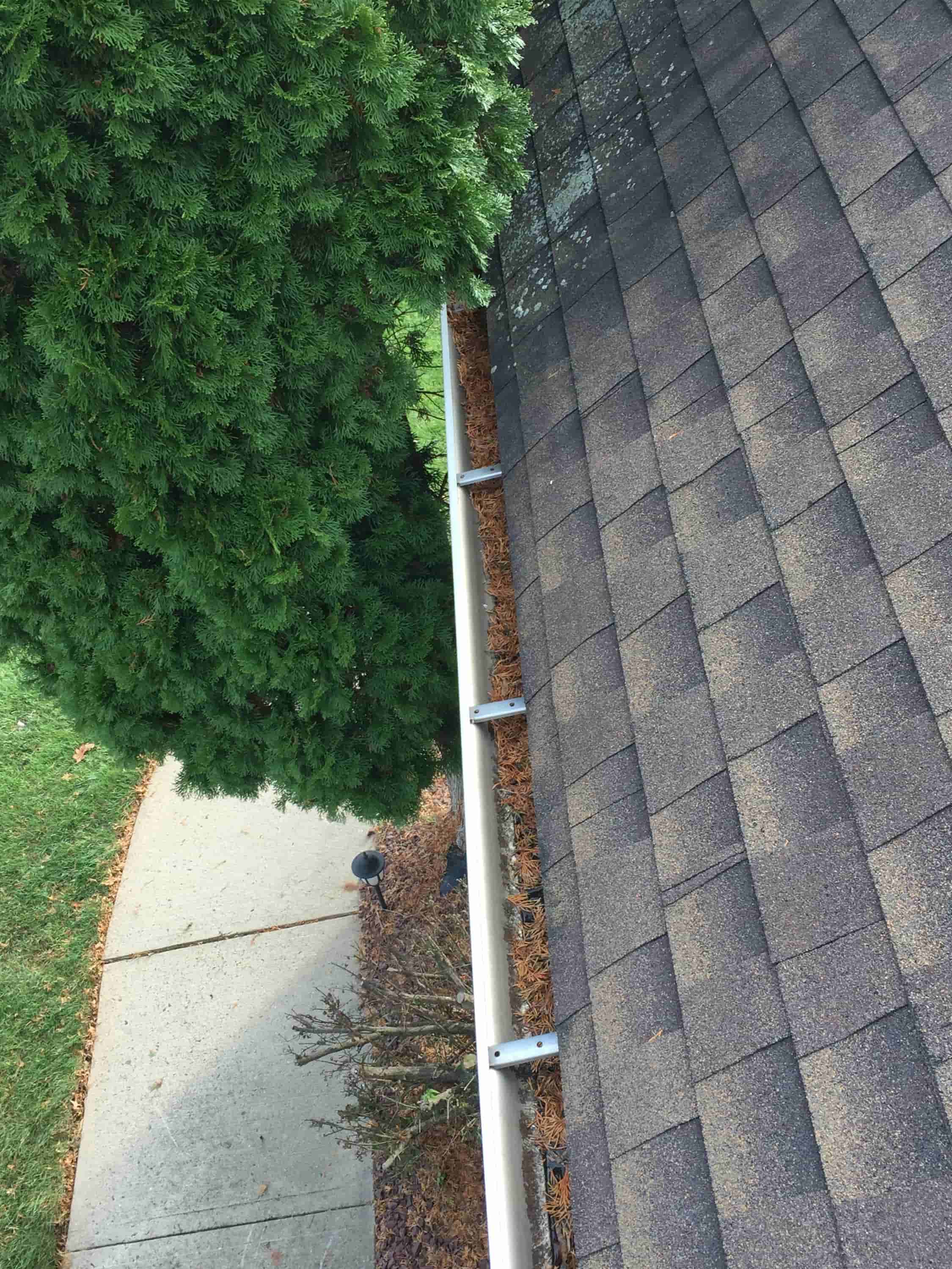 how to clean out rain gutters